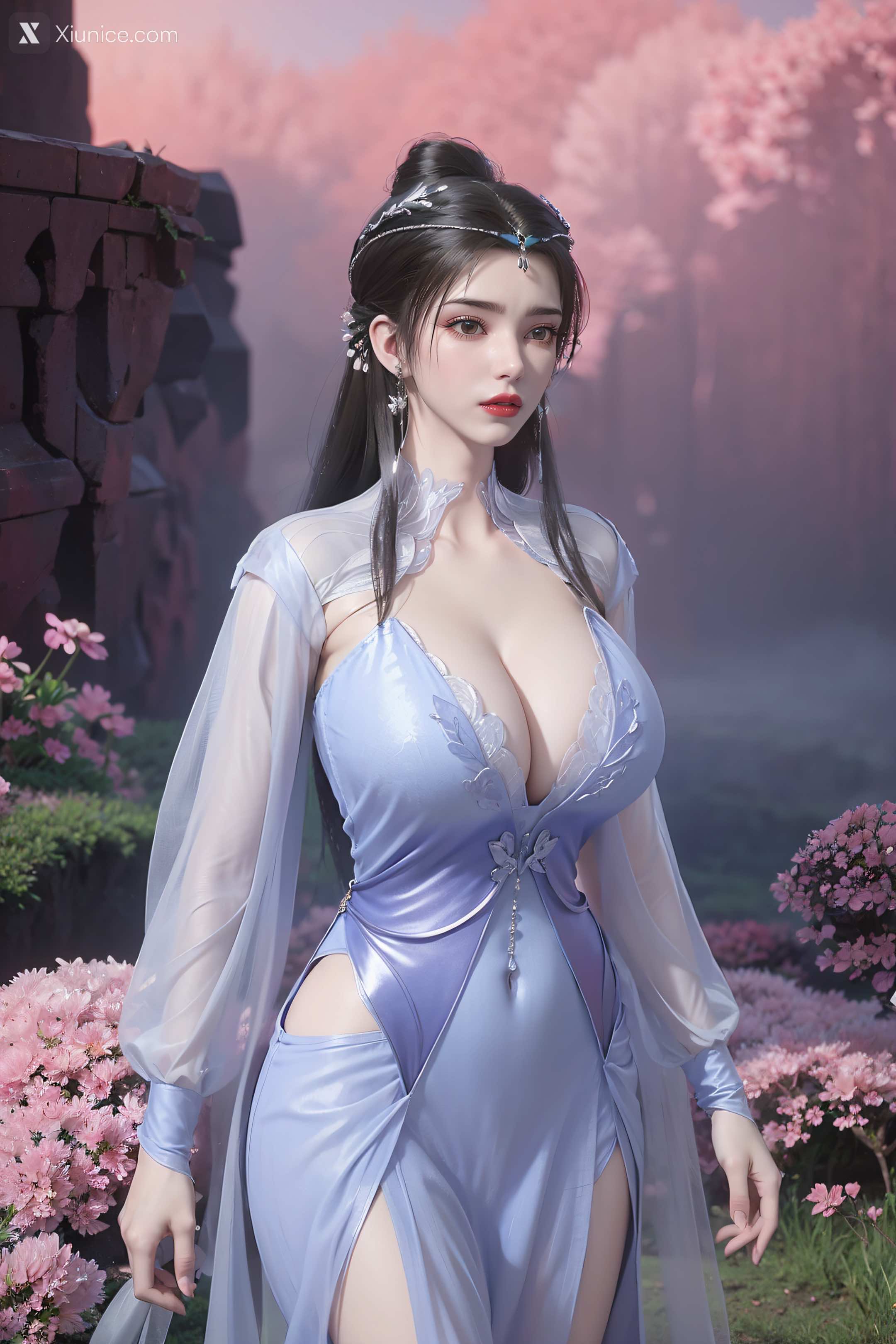AI Girl Xiunice.com 仙逆 李慕婉 李慕婉 薄纱 22