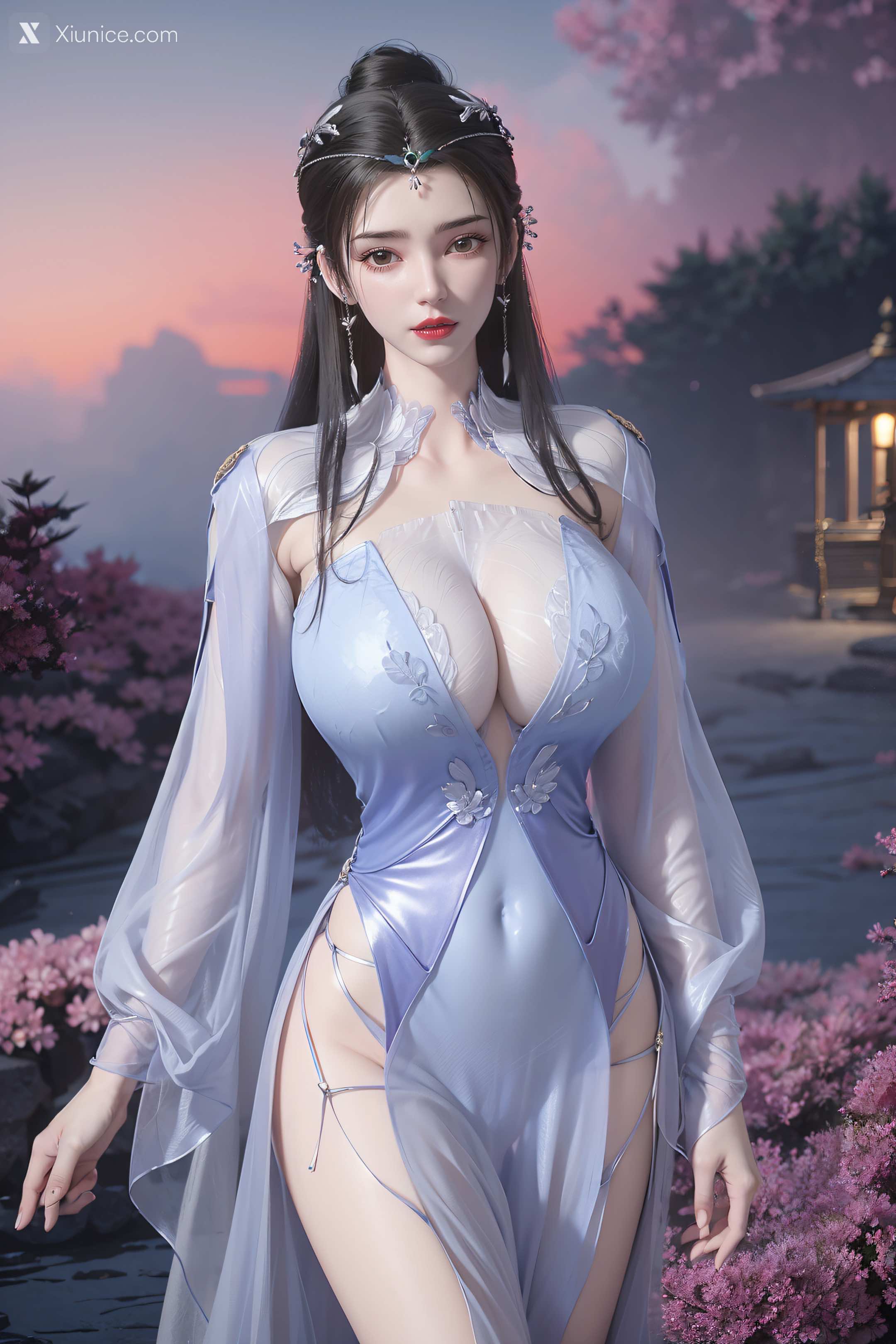 AI Girl Xiunice.com 仙逆 李慕婉 李慕婉 薄纱 23