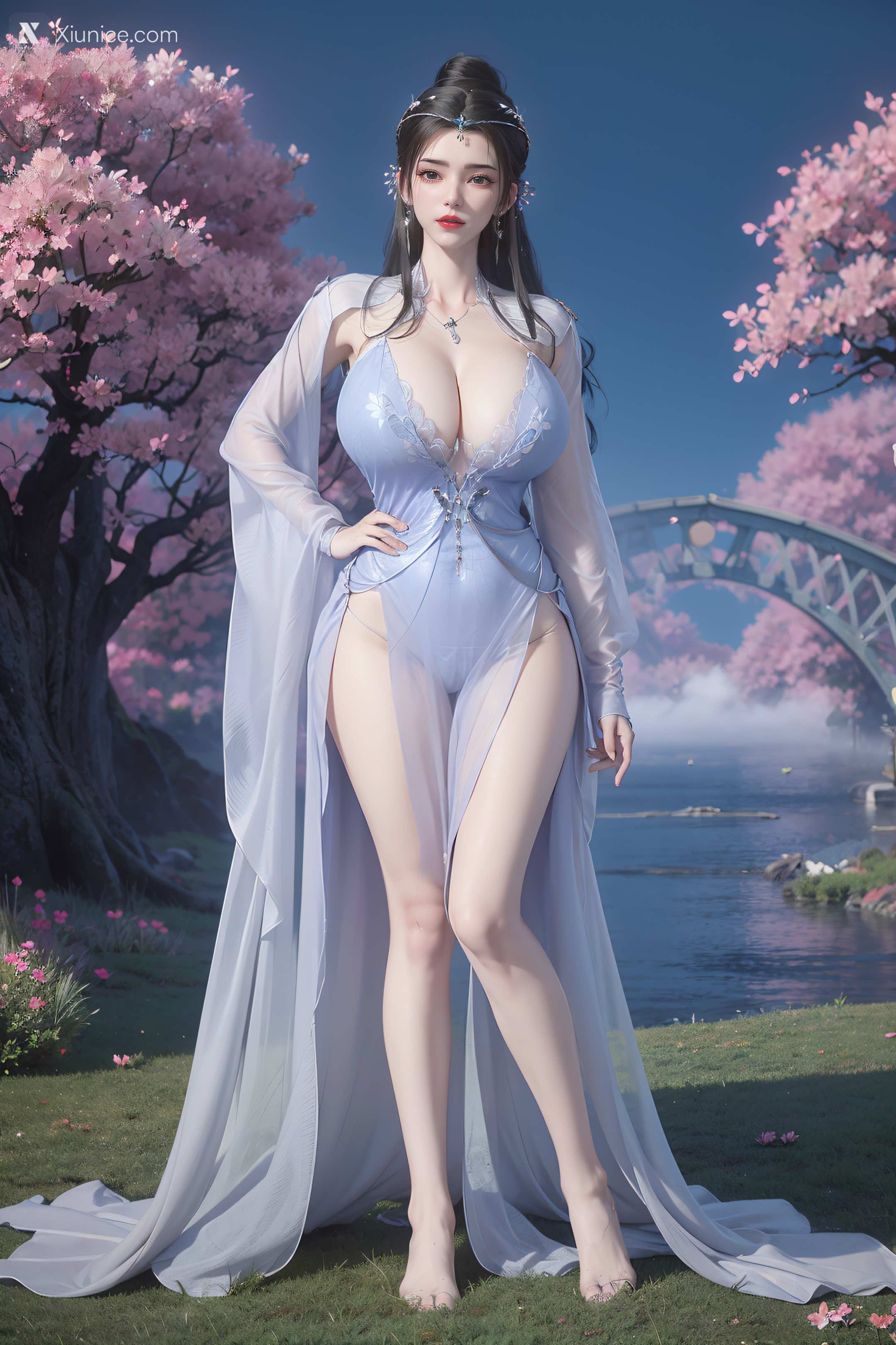 AI Girl Xiunice.com 仙逆 李慕婉 李慕婉 薄纱 38