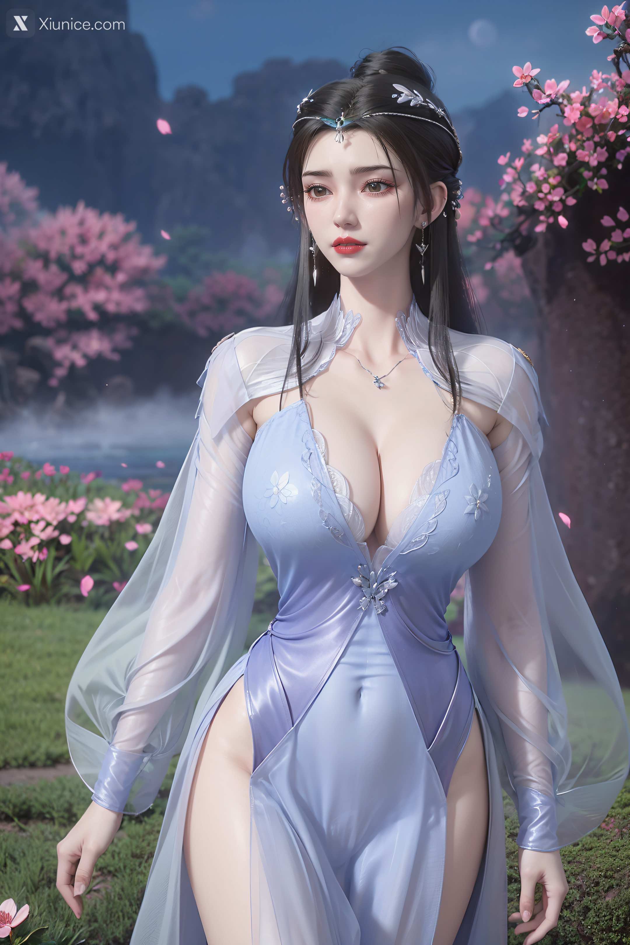 AI Girl Xiunice.com 仙逆 李慕婉 李慕婉 薄纱 5