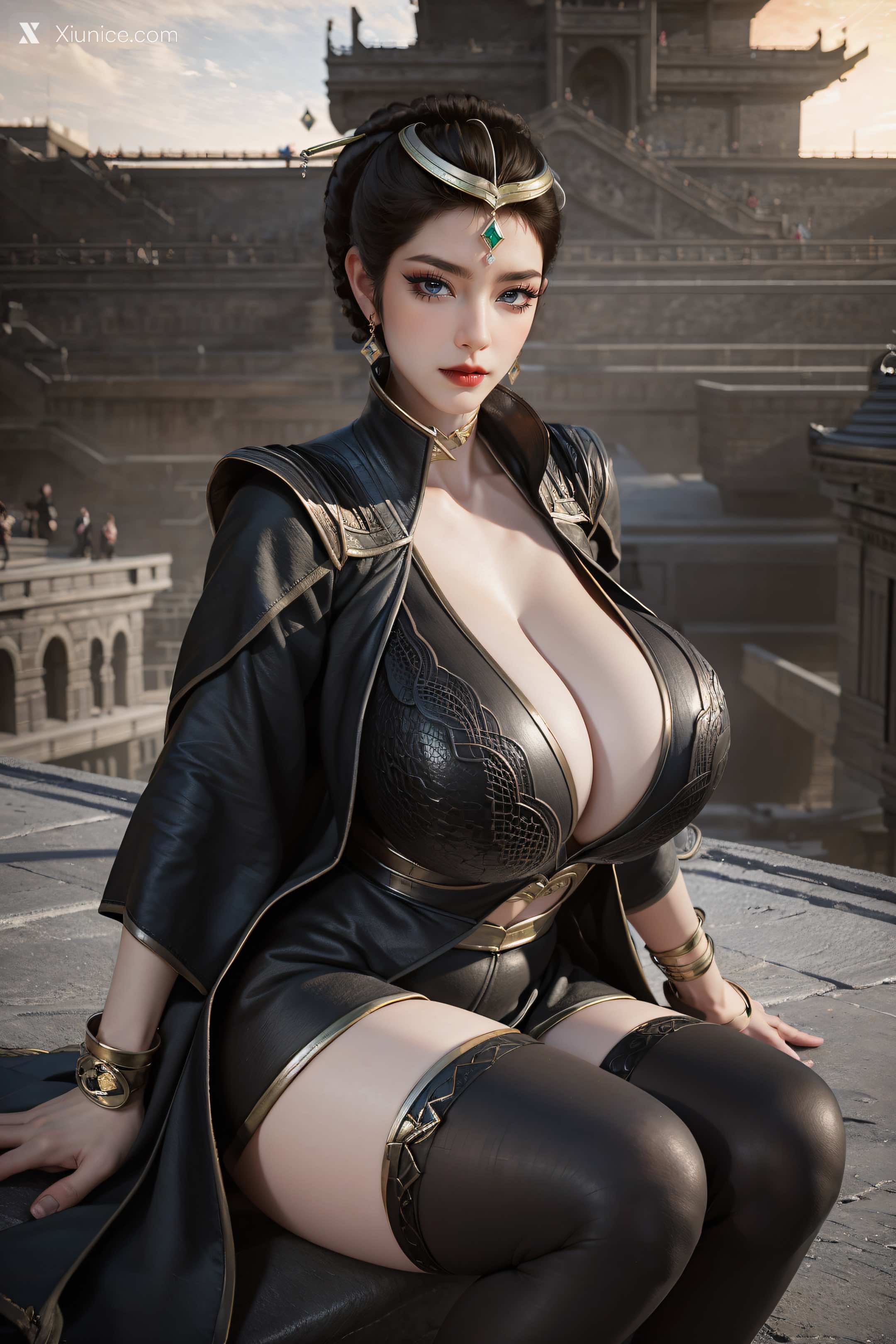 AI Girl Xiunice.com 凡人修仙传 温夫人 47