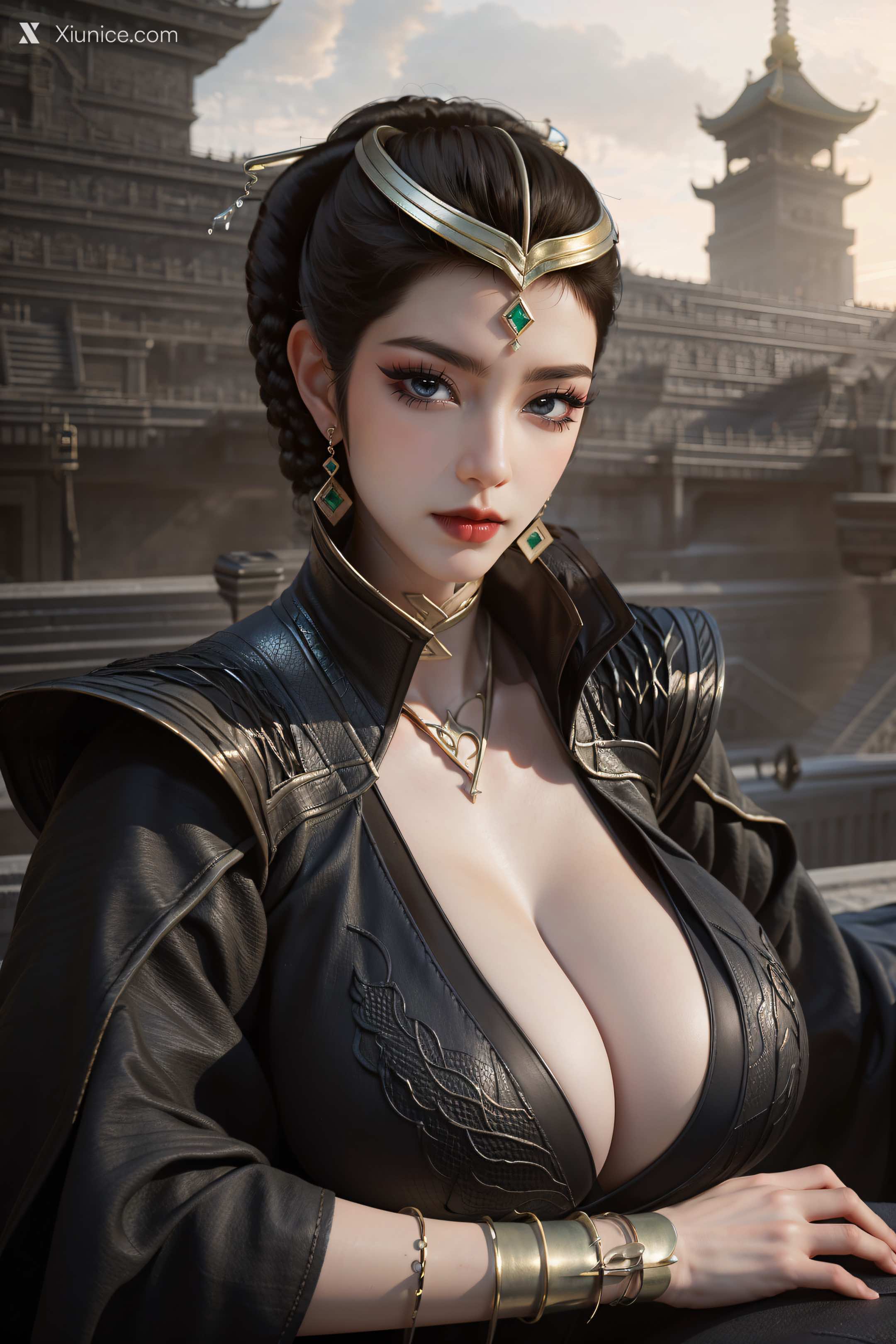AI Girl Xiunice.com 凡人修仙传 温夫人 49