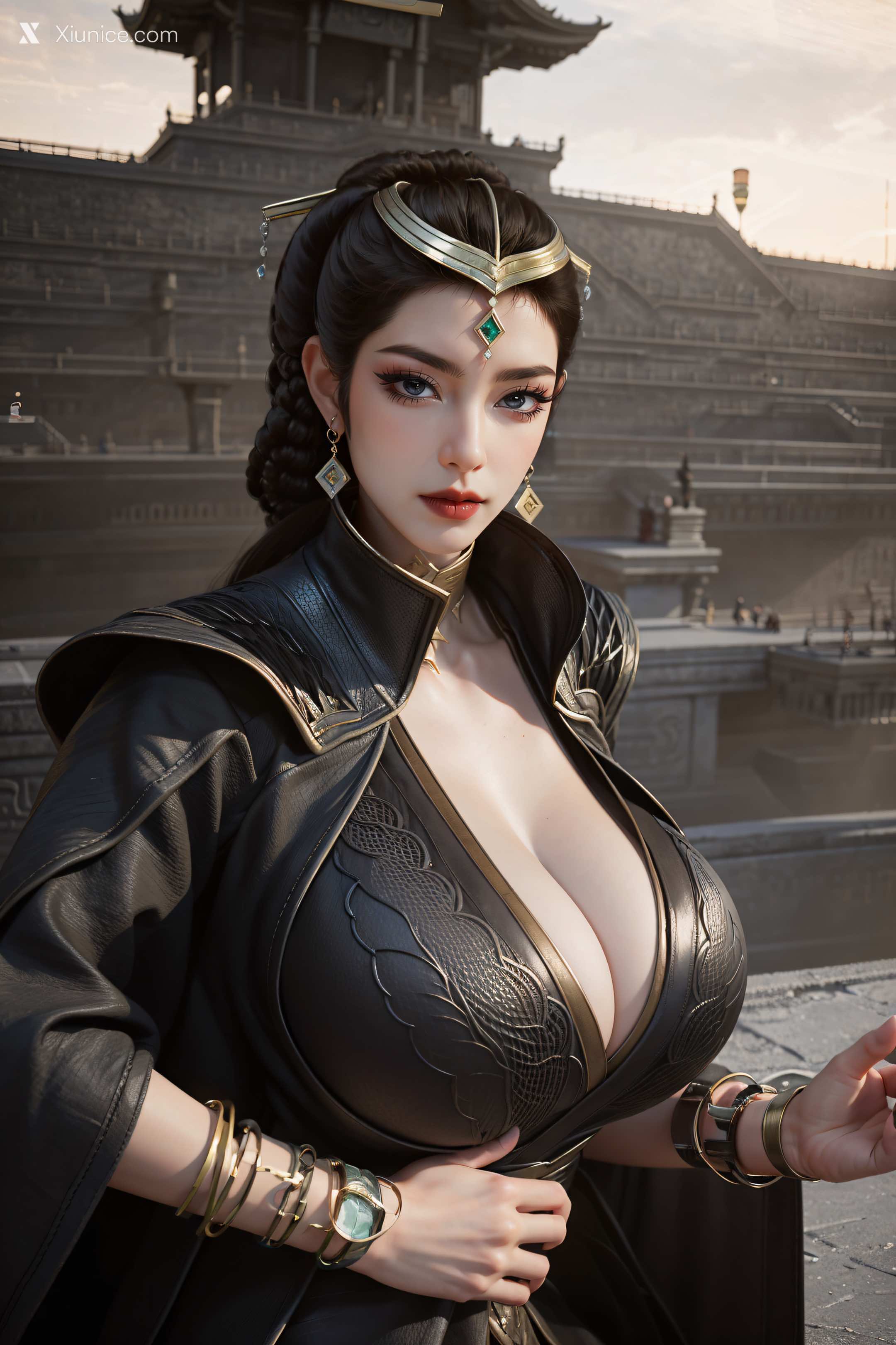 AI Girl Xiunice.com 凡人修仙传 温夫人 50