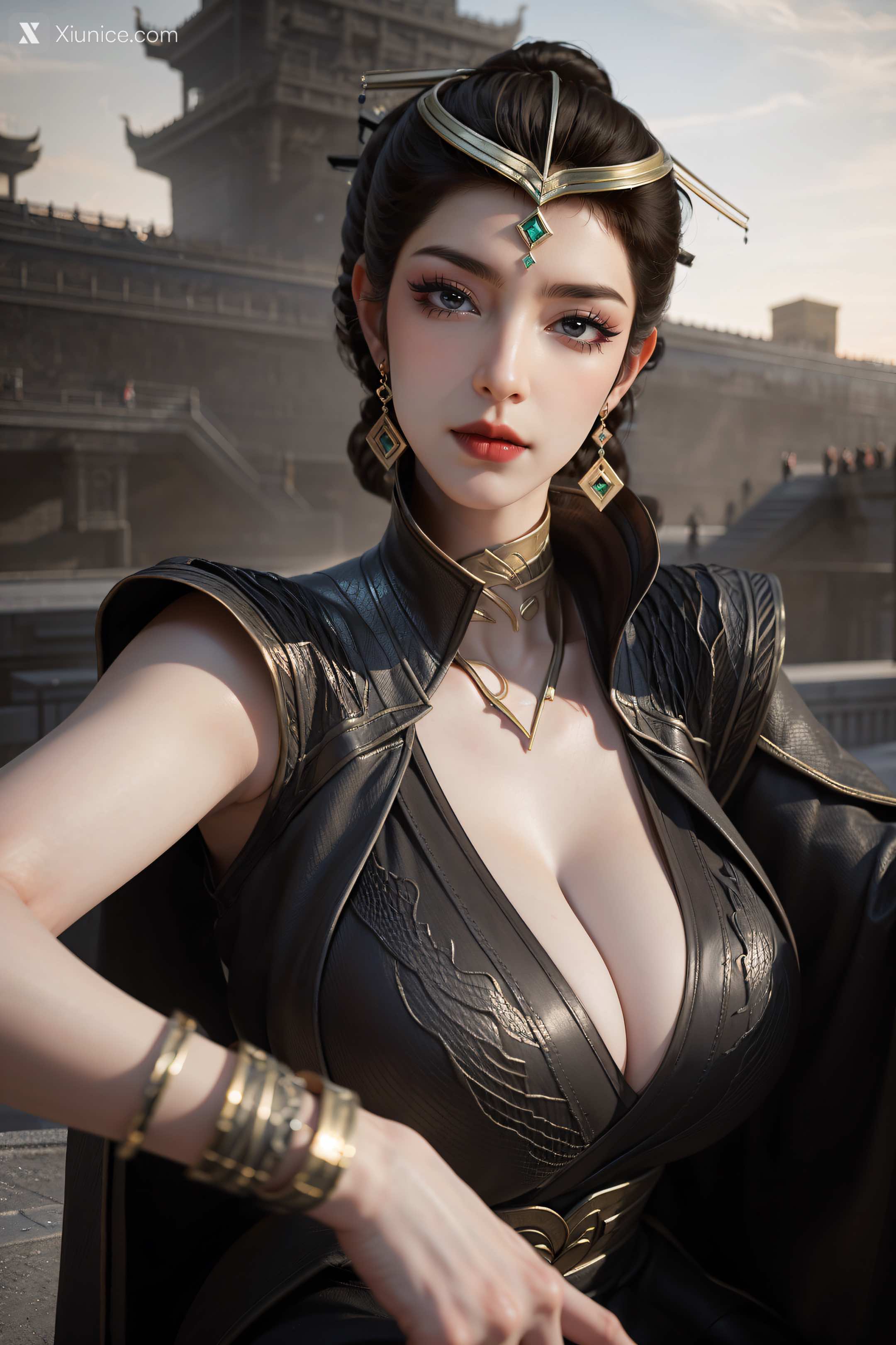 AI Girl Xiunice.com 凡人修仙传 温夫人 53