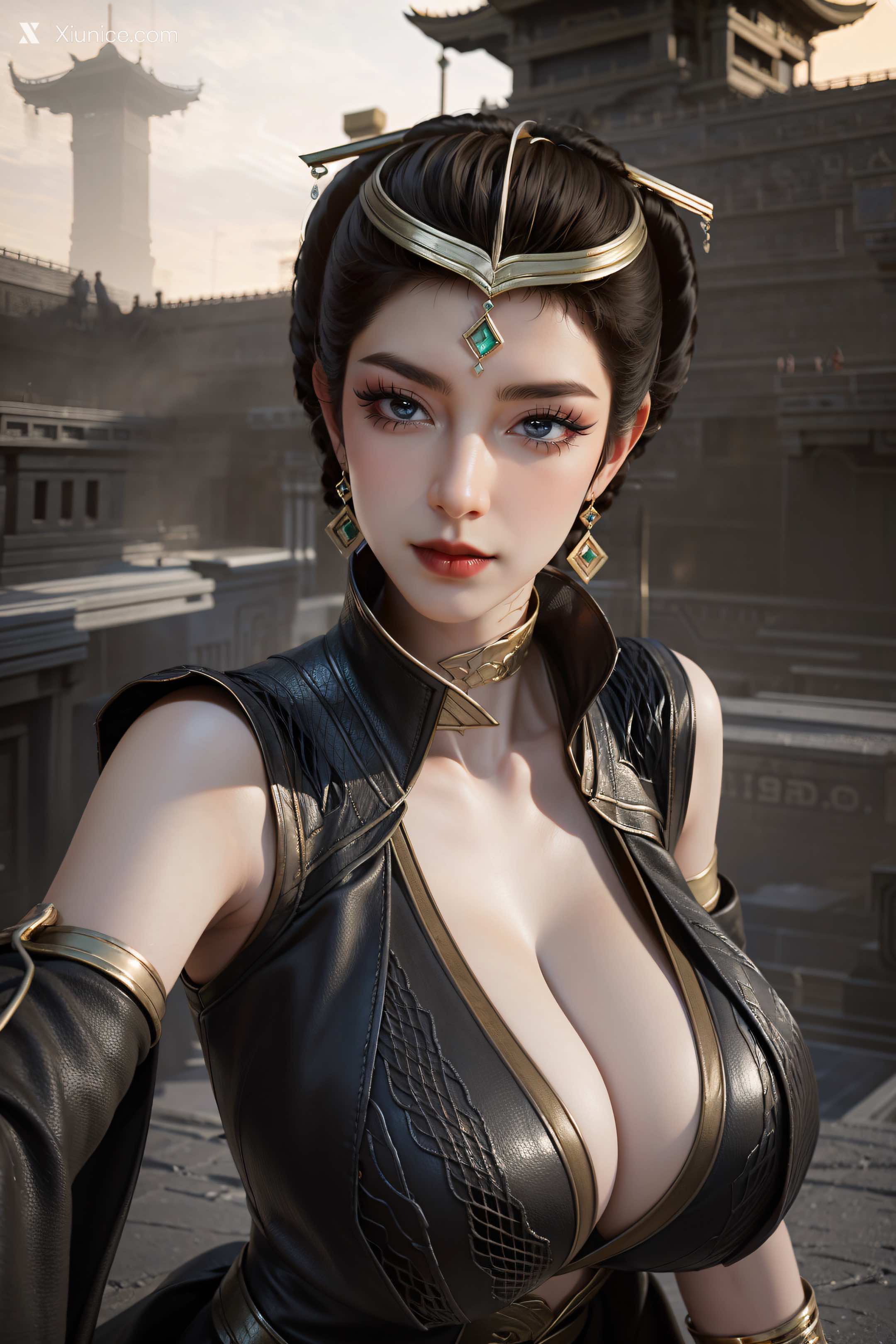AI Girl Xiunice.com 凡人修仙传 温夫人 54