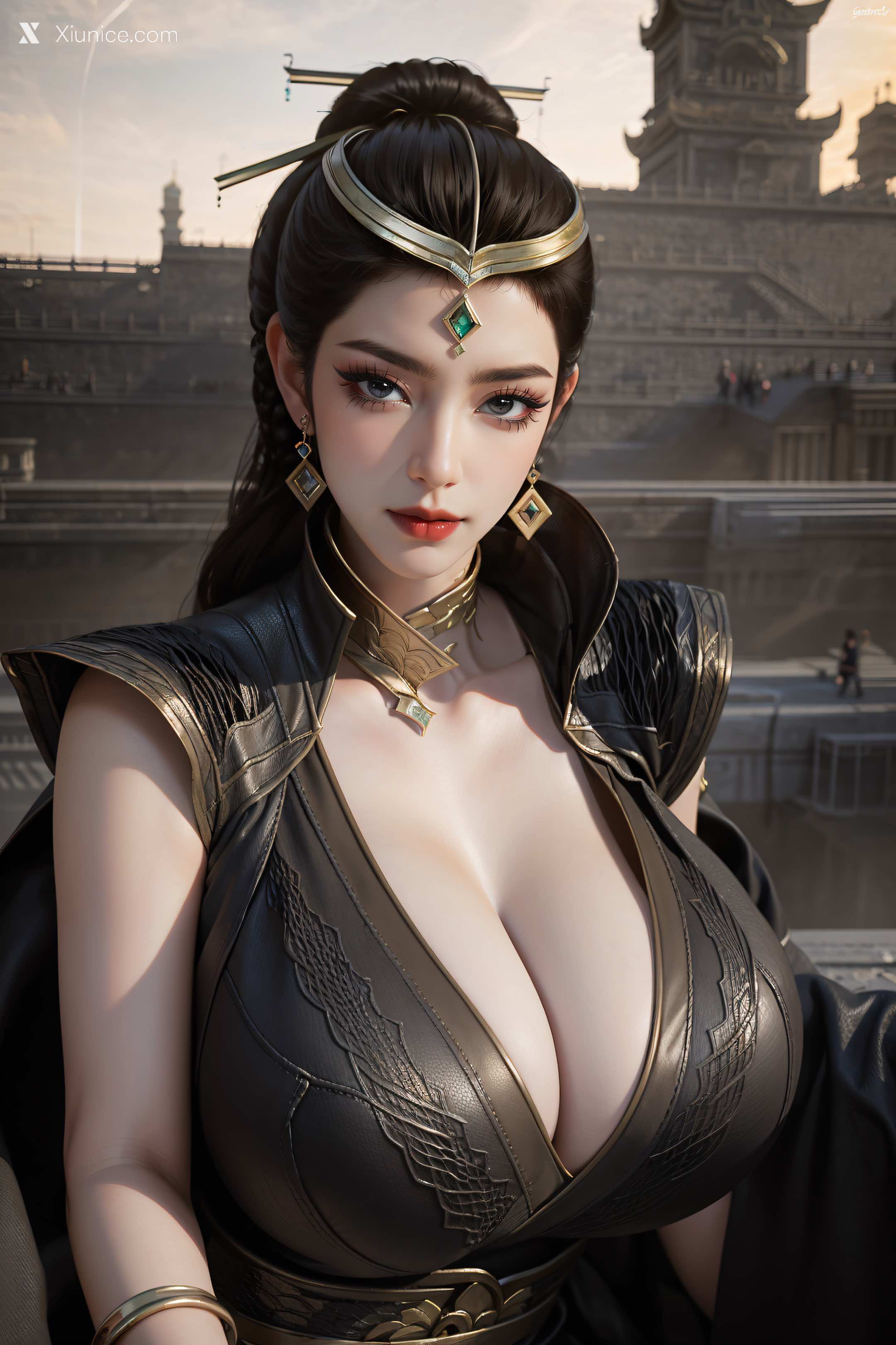 AI Girl Xiunice.com 凡人修仙传 温夫人 55