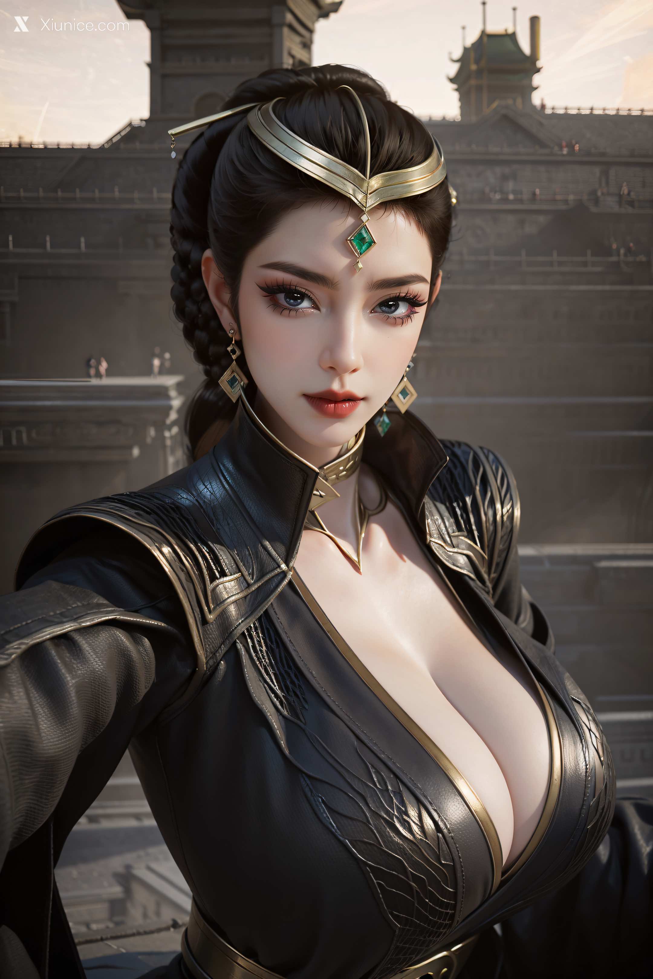 AI Girl Xiunice.com 凡人修仙传 温夫人 56