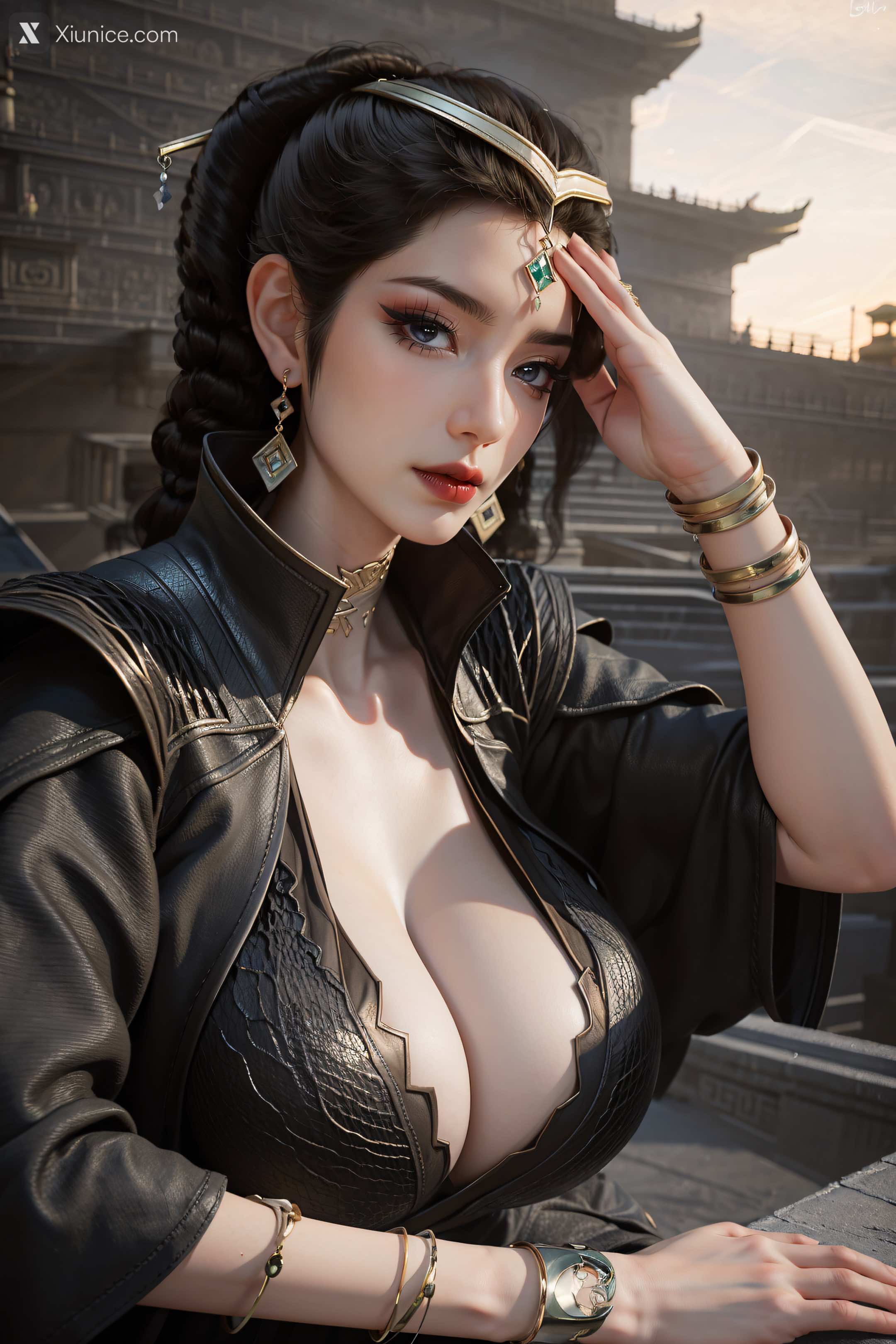 AI Girl Xiunice.com 凡人修仙传 温夫人 59