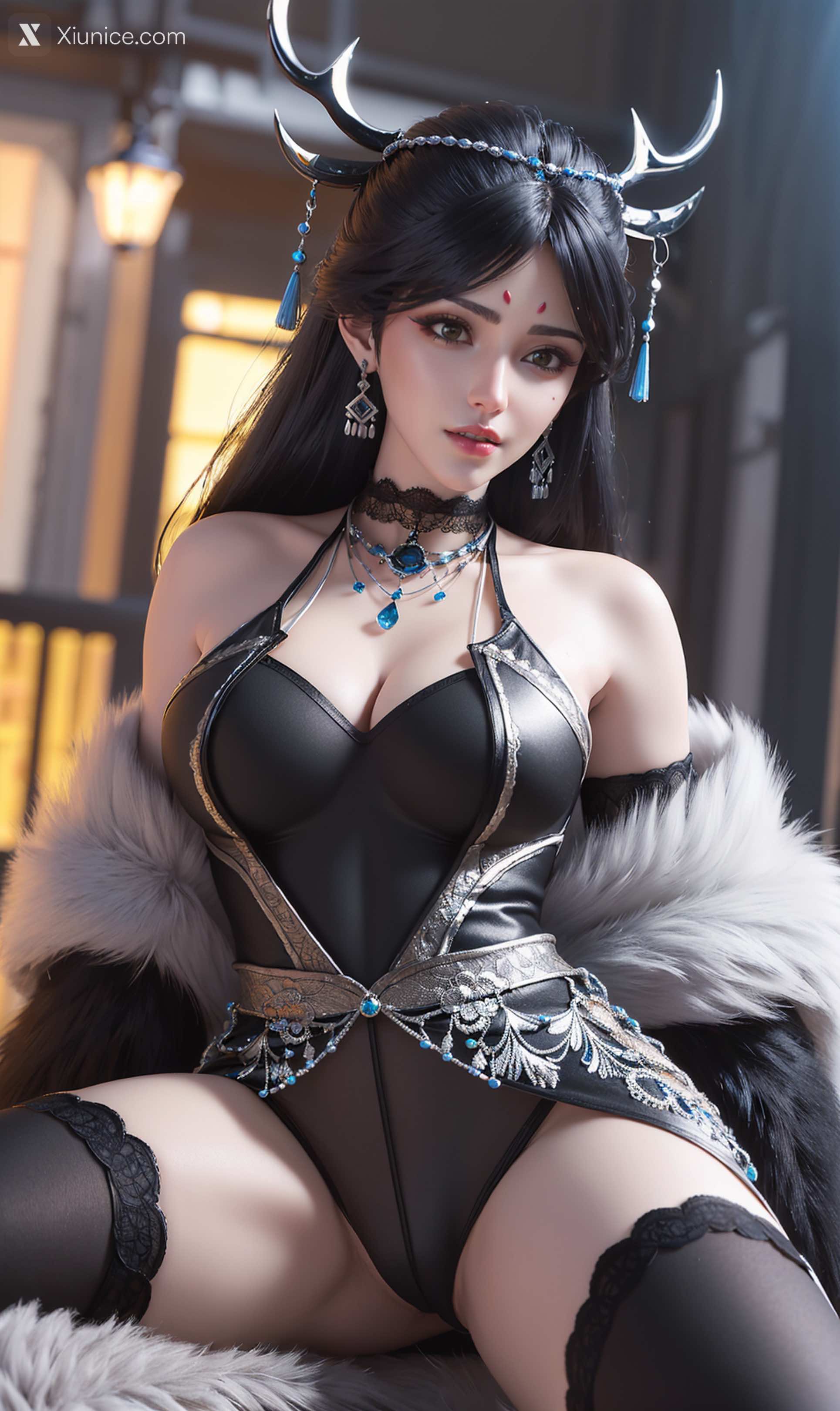 AI Girl Xiunice.com 凡人修仙传 黑煞 15