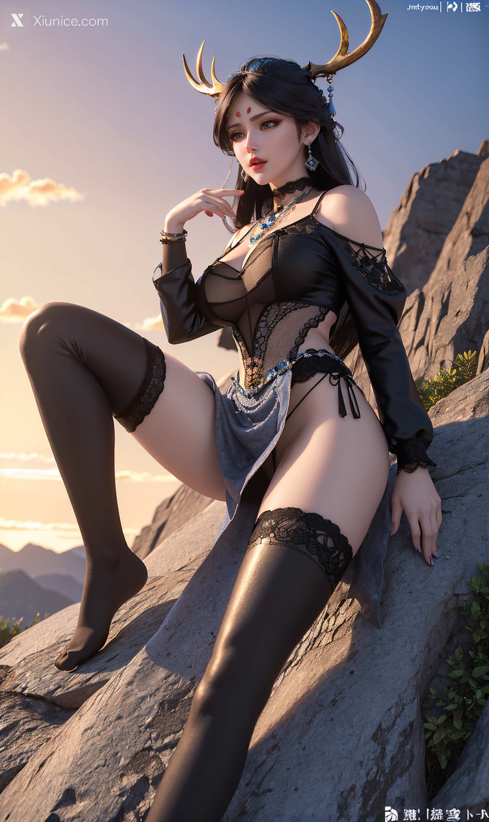 AI Girl Xiunice.com 凡人修仙传 黑煞 16