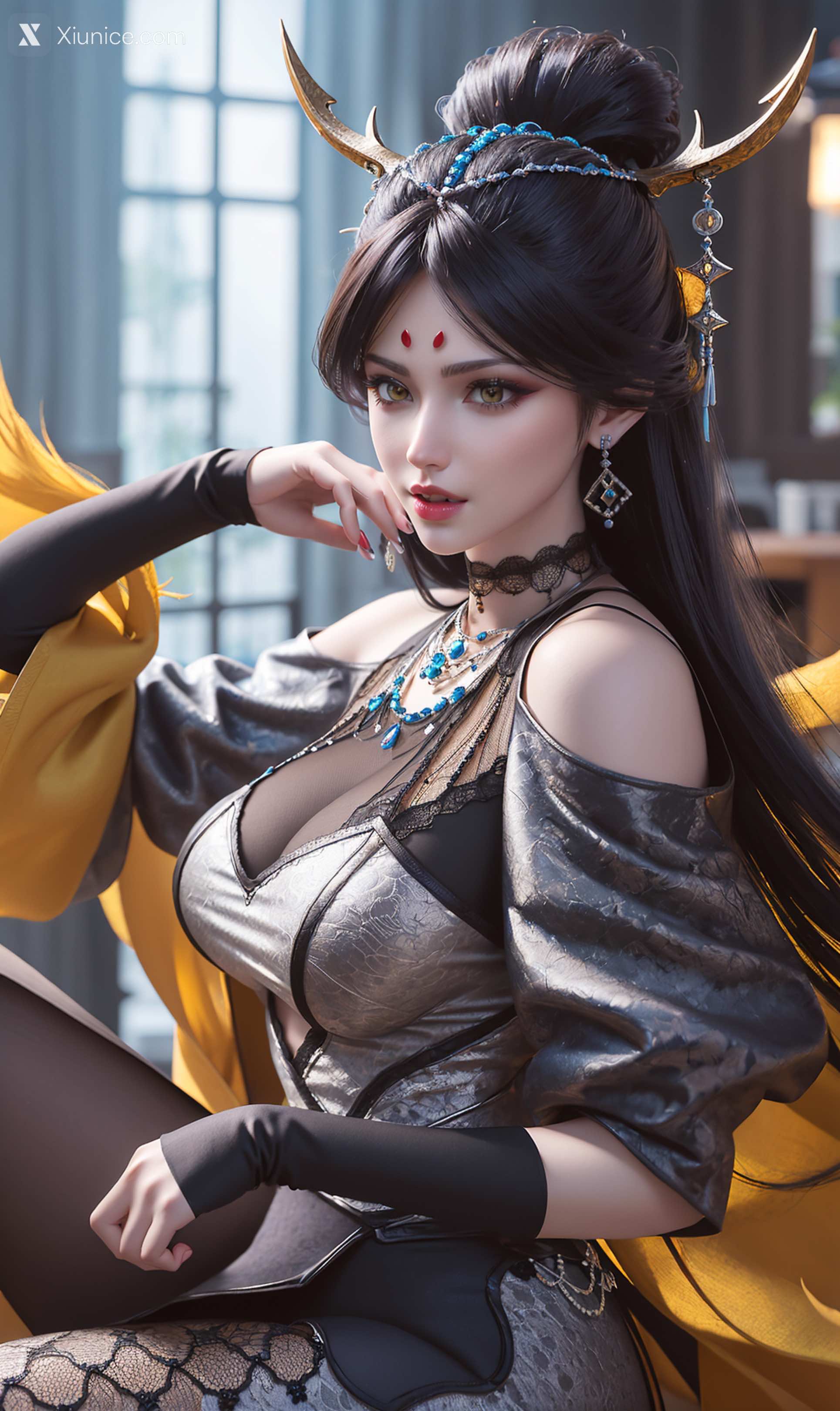 AI Girl Xiunice.com 凡人修仙传 黑煞 34