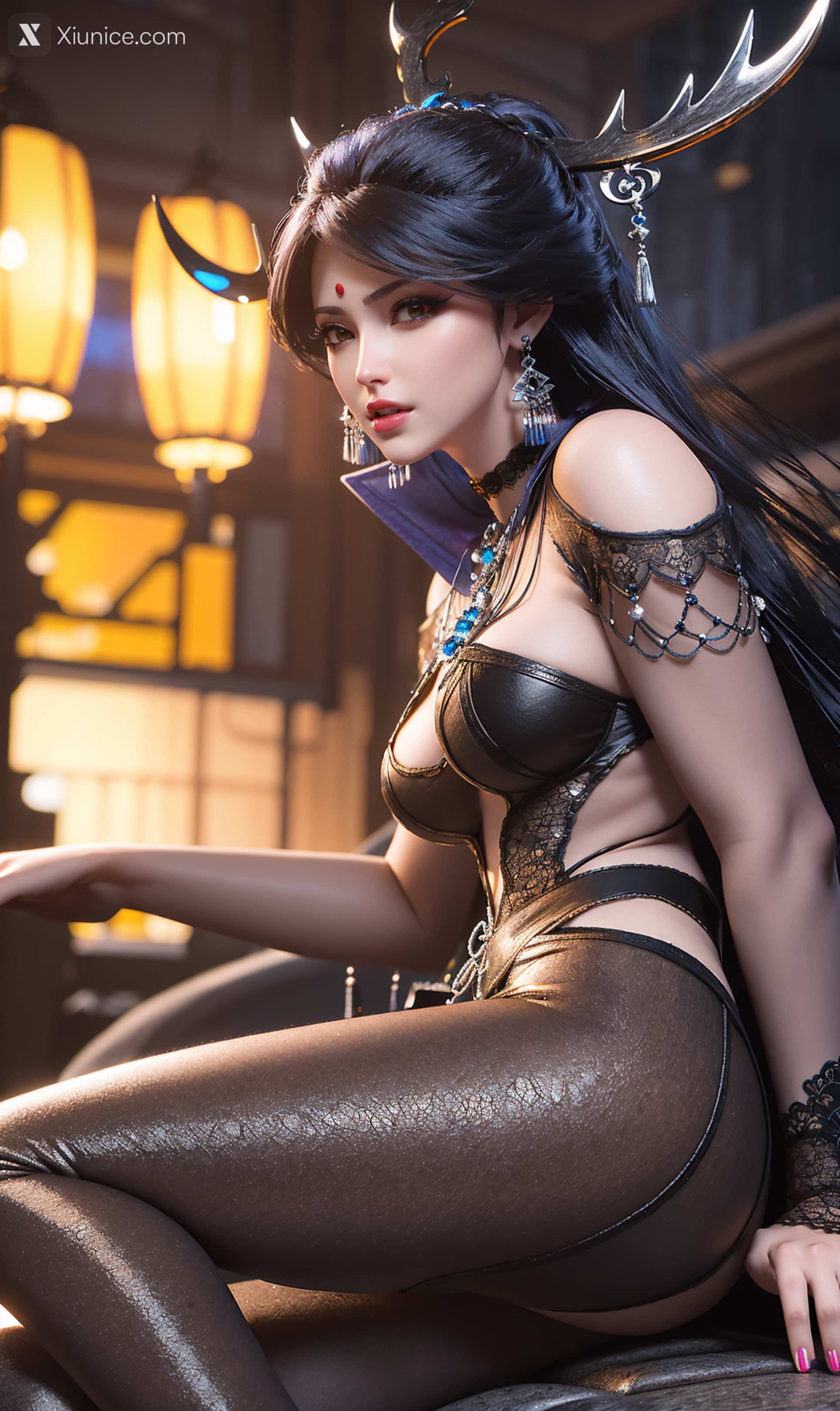 AI Girl Xiunice.com 凡人修仙传 黑煞 8