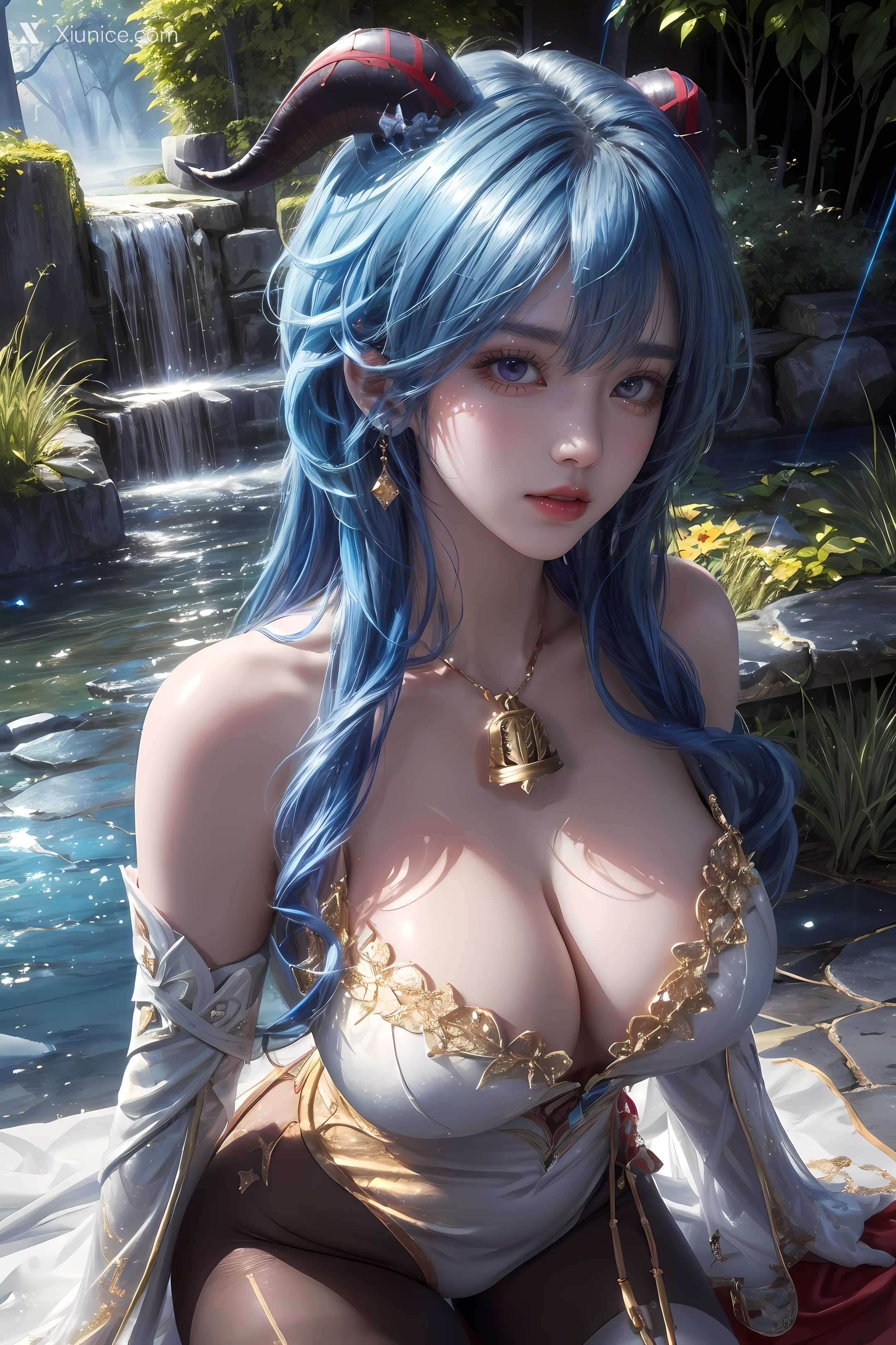 AI Girl Xiunice.com 原神 甘雨 11