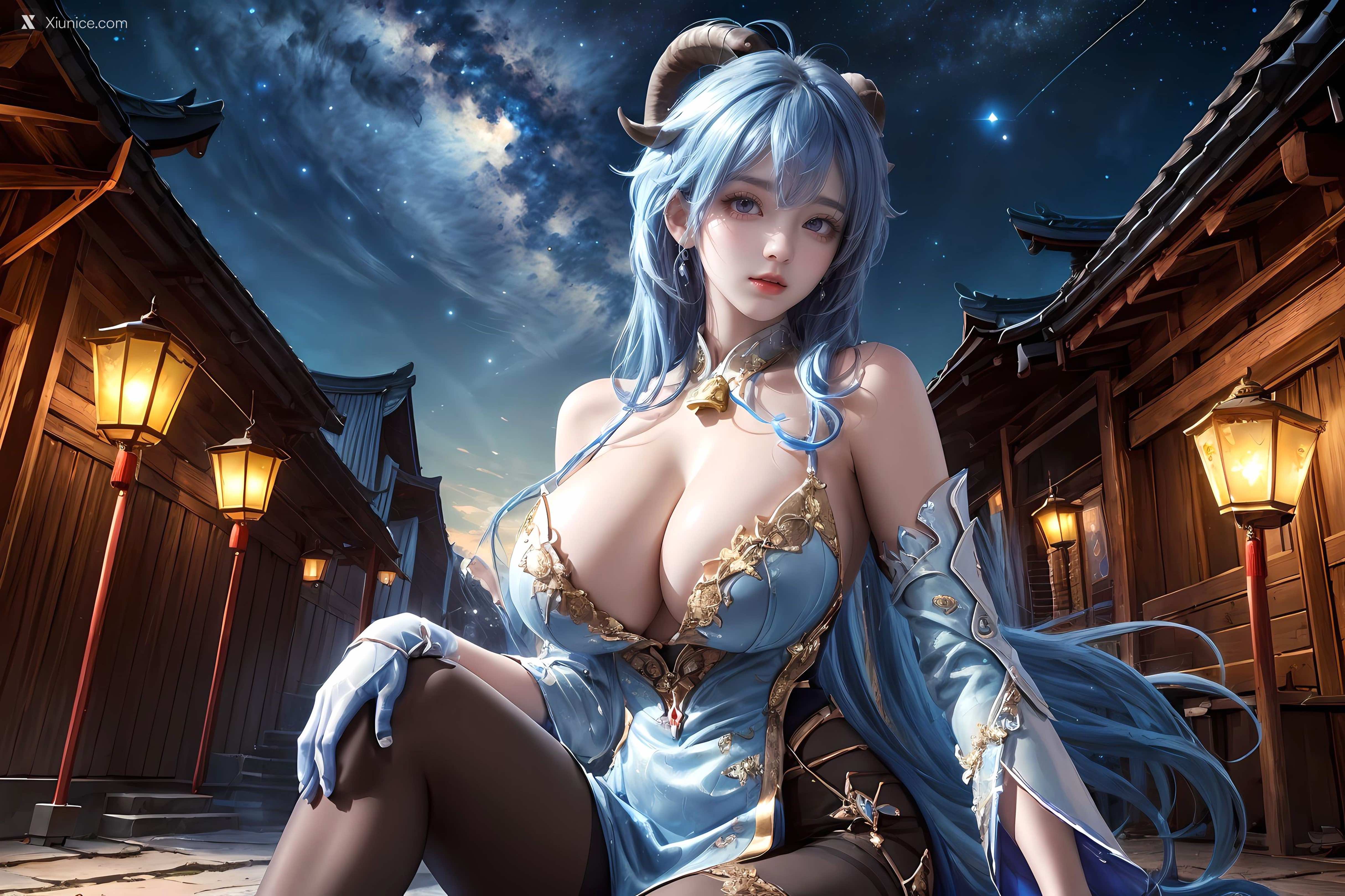 AI Girl Xiunice.com 原神 甘雨 29