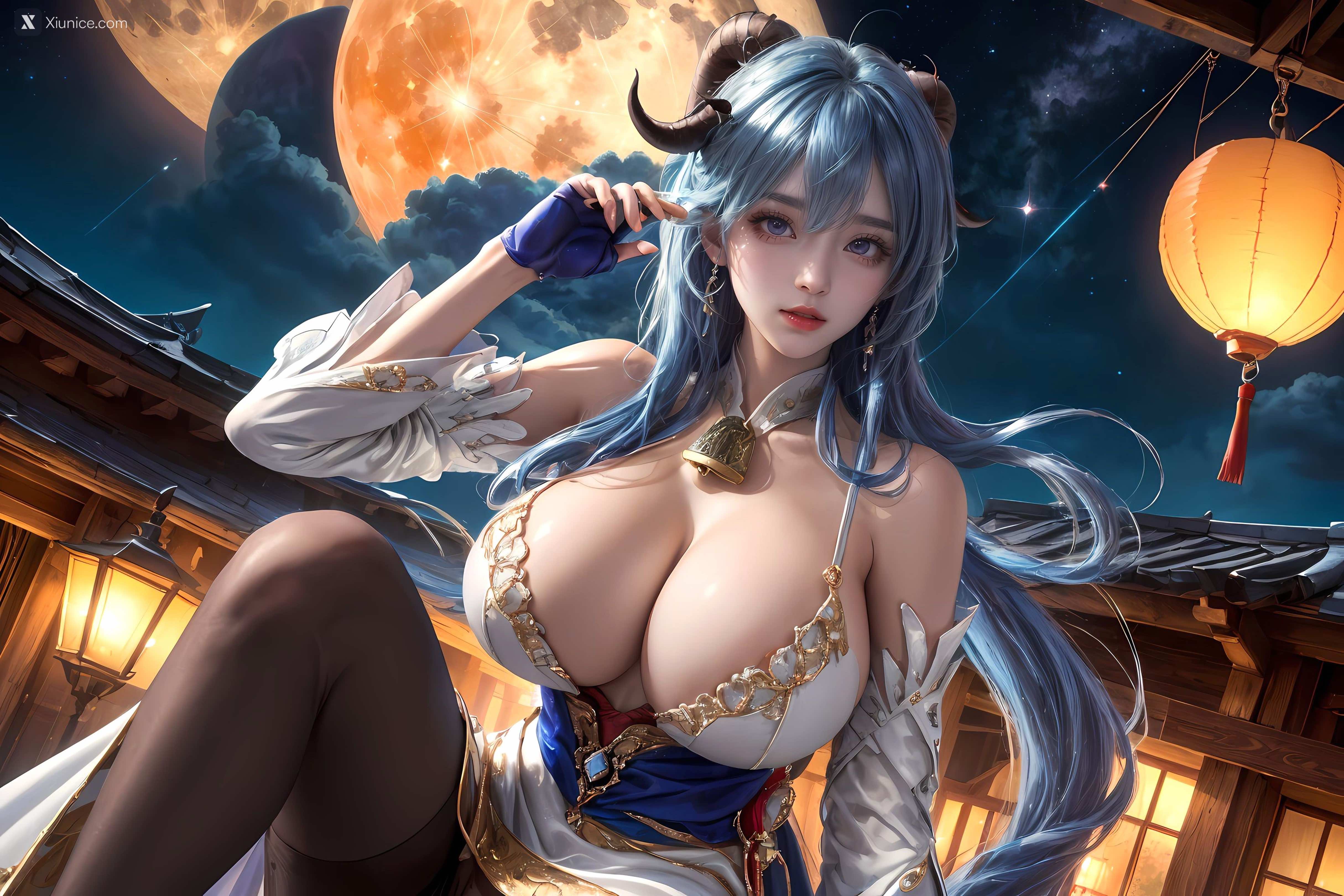 AI Girl Xiunice.com 原神 甘雨 32