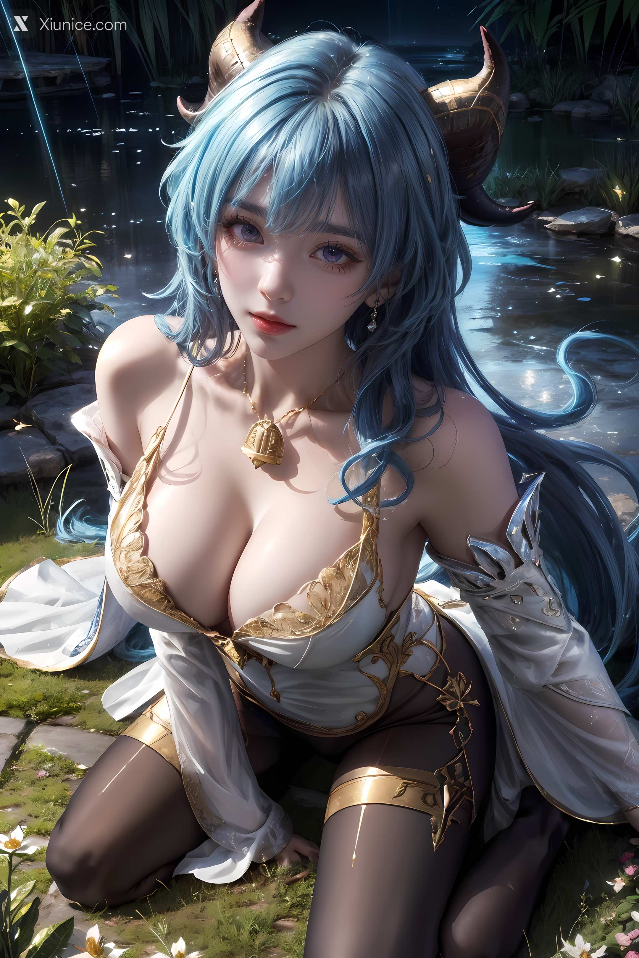 AI Girl Xiunice.com 原神 甘雨 8