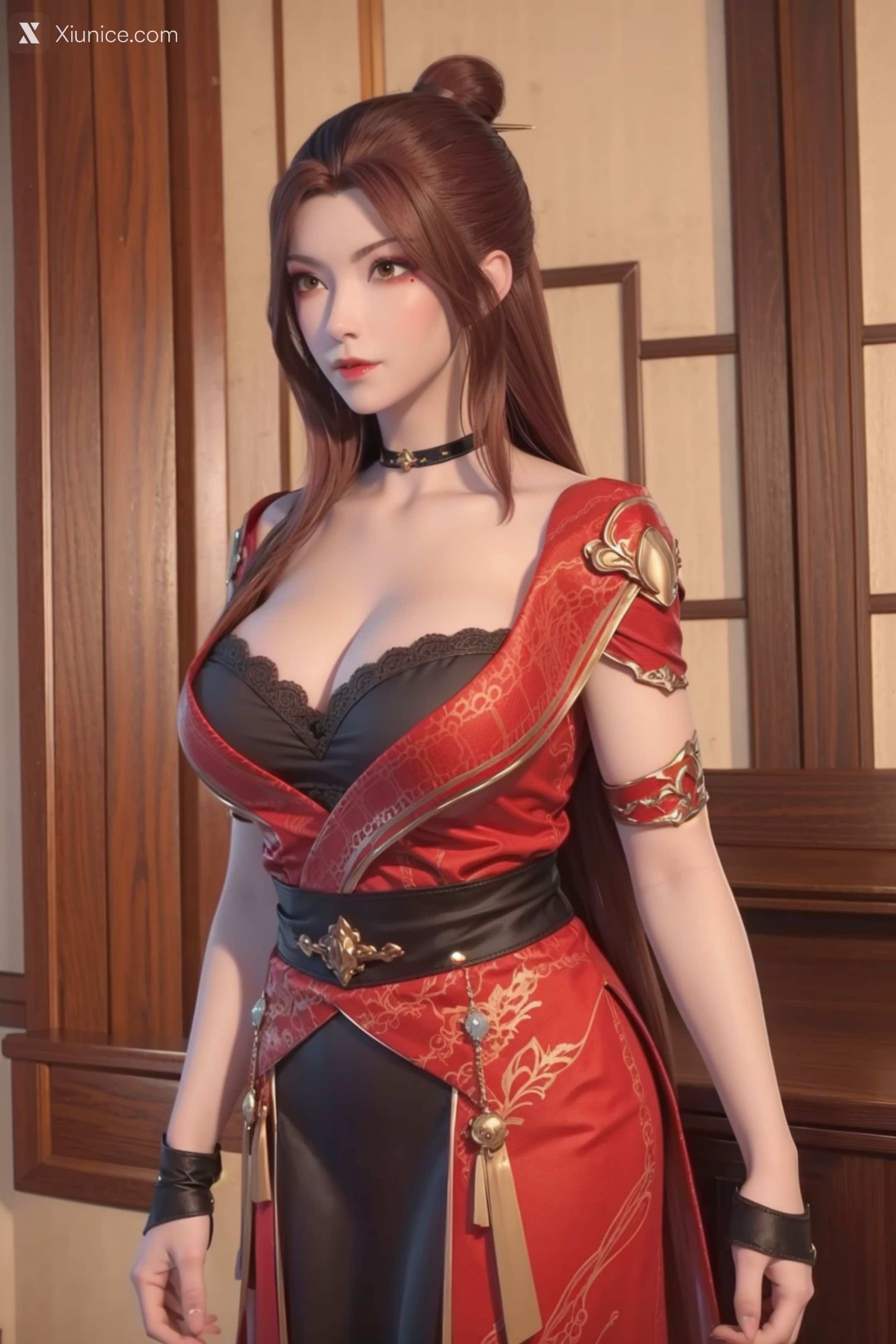 AI Girl Xiunice.com 堕玄师 白堇 非浅 沈燃 沈燃 内衣 11
