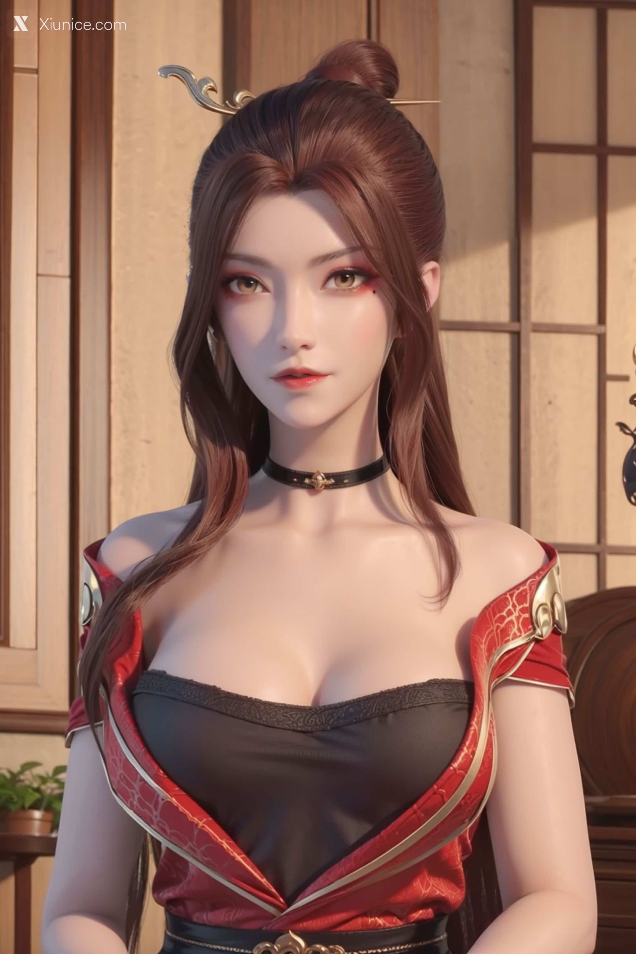 AI Girl Xiunice.com 堕玄师 白堇 非浅 沈燃 沈燃 内衣 13