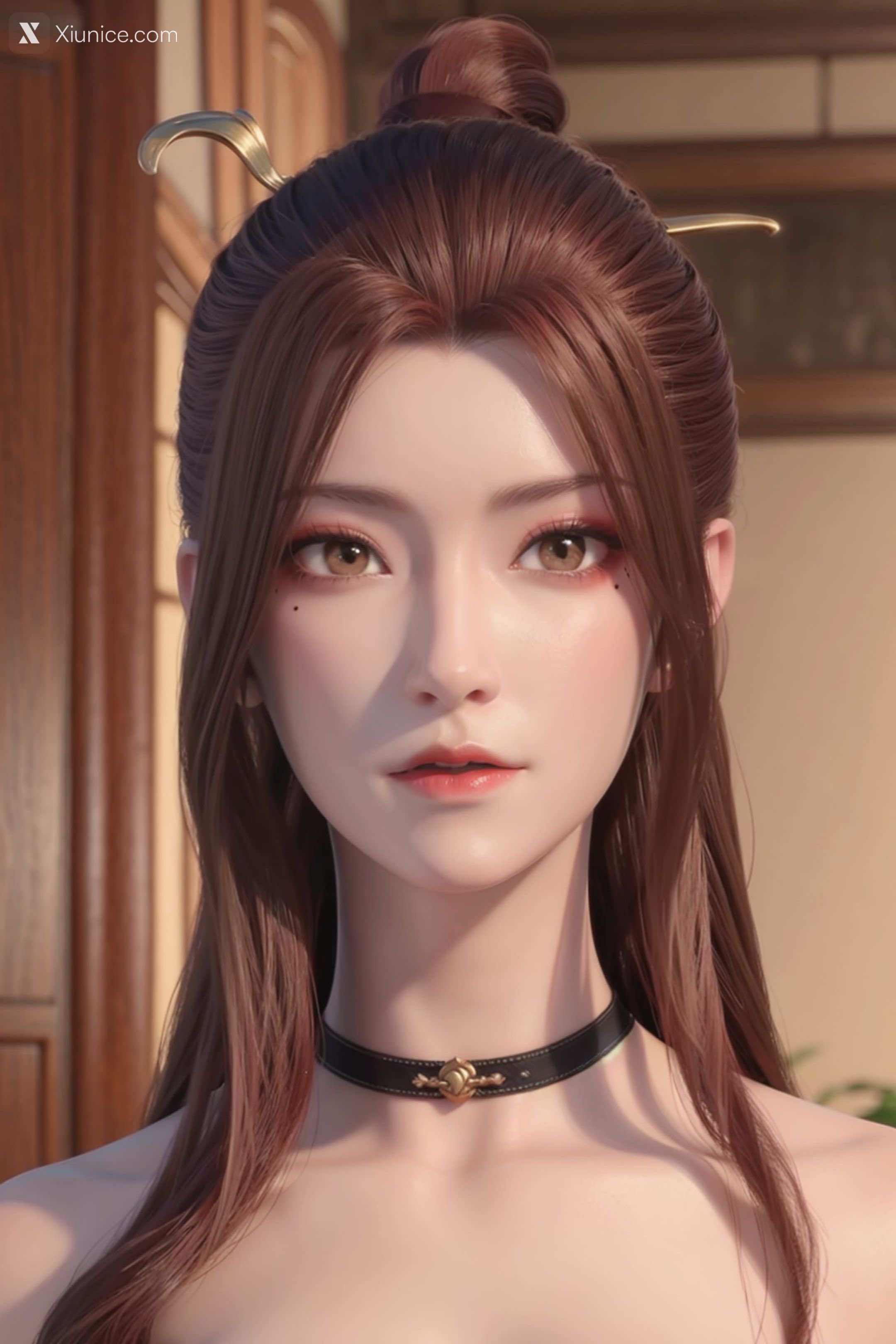 AI Girl Xiunice.com 堕玄师 白堇 非浅 沈燃 沈燃 内衣 17