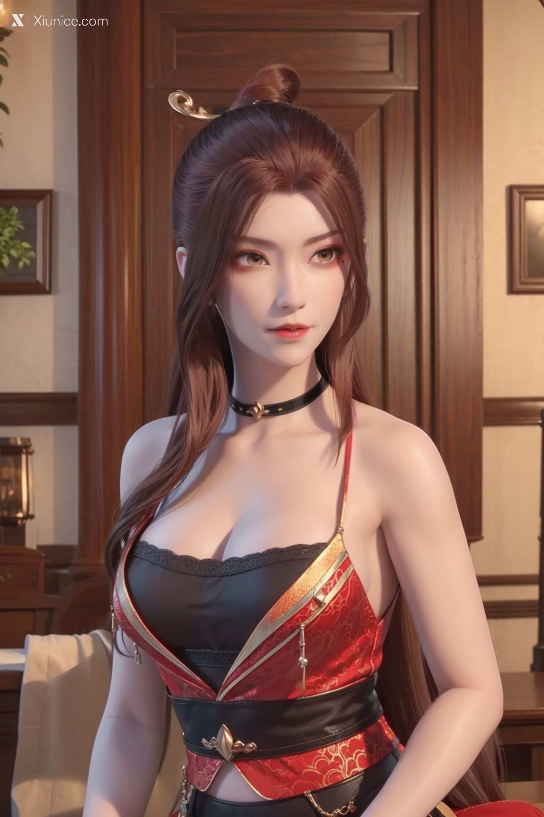 AI Girl Xiunice.com 堕玄师 白堇 非浅 沈燃 沈燃 内衣 5