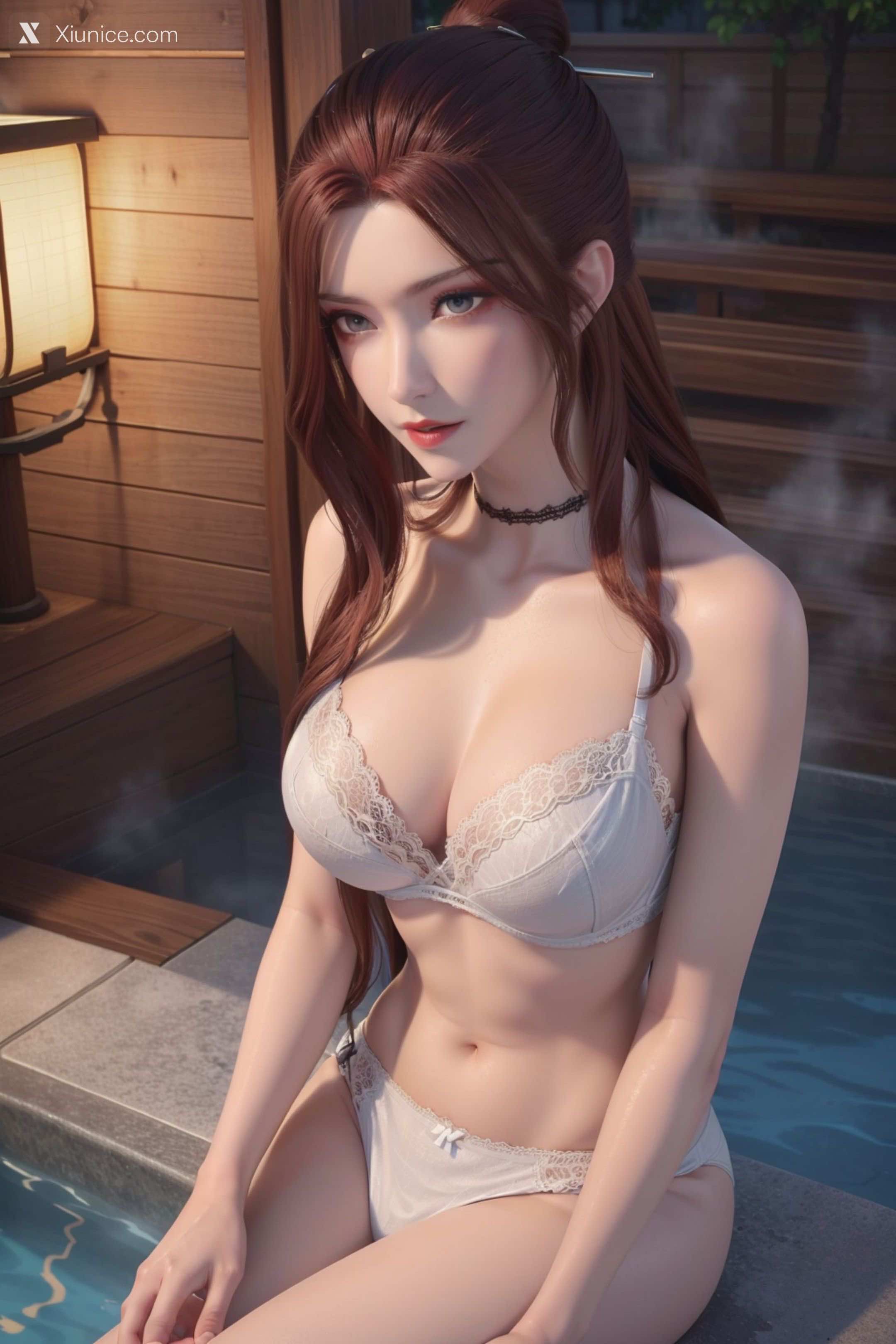 AI Girl Xiunice.com 堕玄师 白堇 非浅 沈燃 沈燃 内衣 52