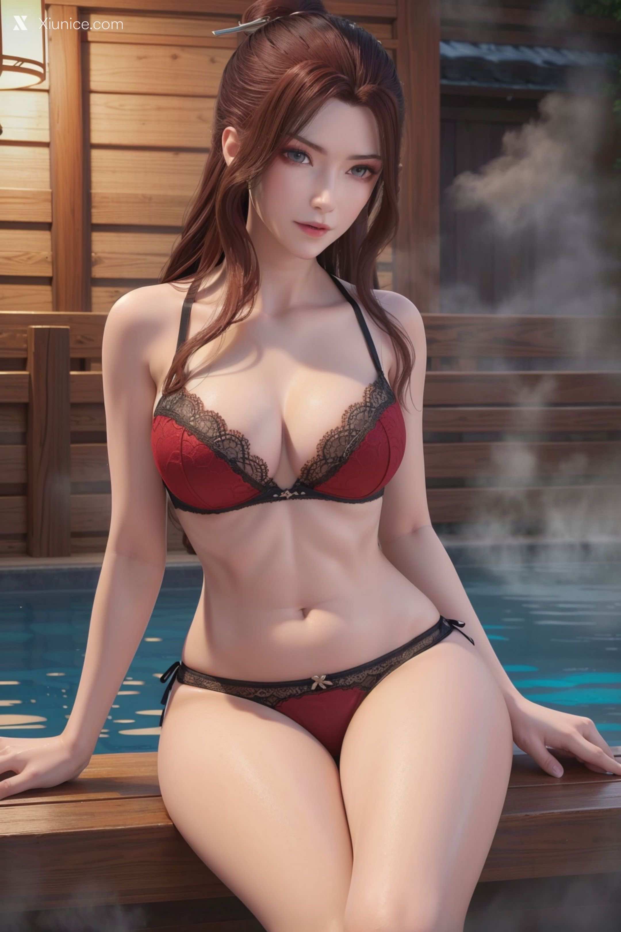 AI Girl Xiunice.com 堕玄师 白堇 非浅 沈燃 沈燃 内衣 59