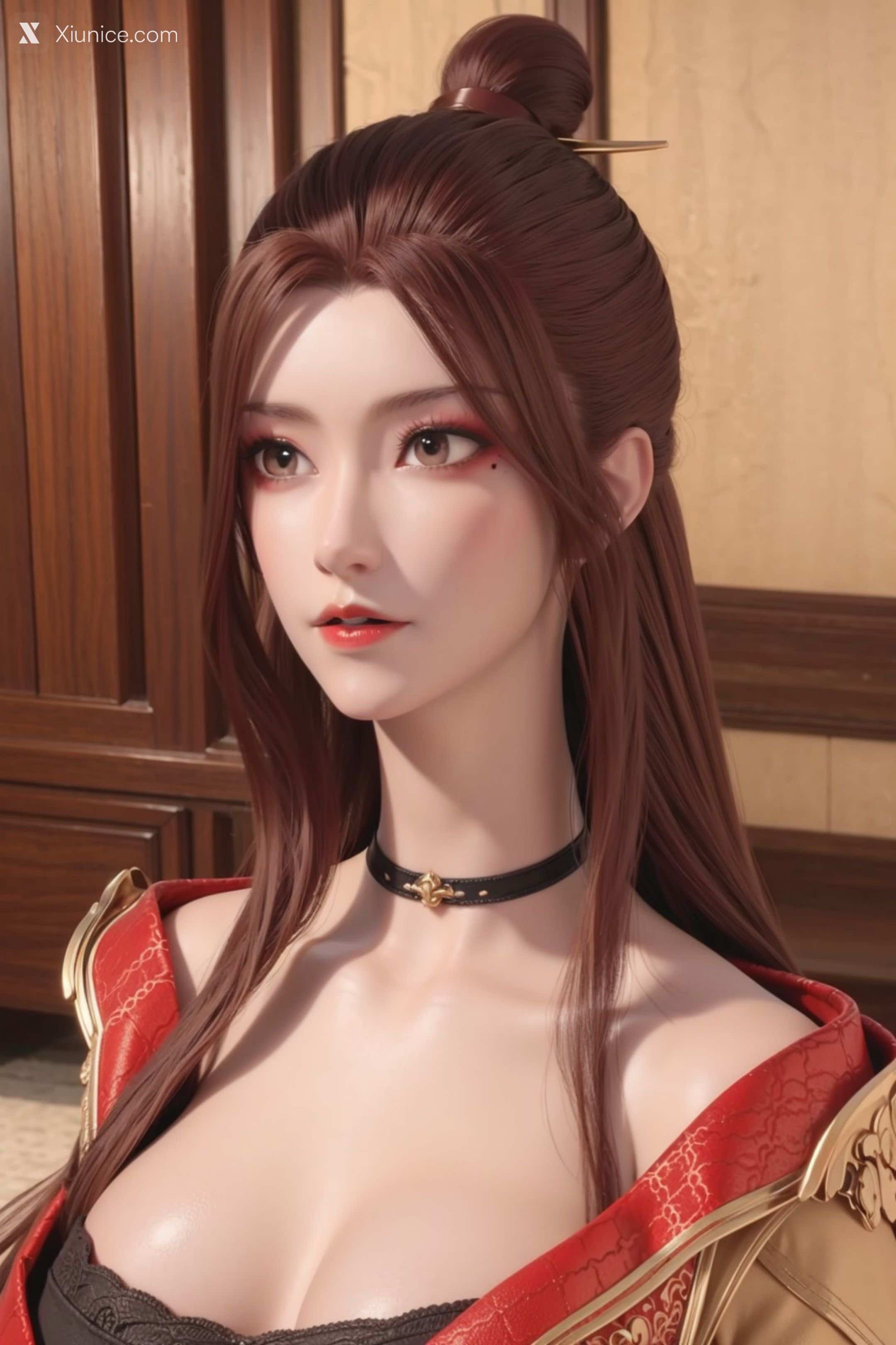 AI Girl Xiunice.com 堕玄师 白堇 非浅 沈燃 沈燃 内衣 6