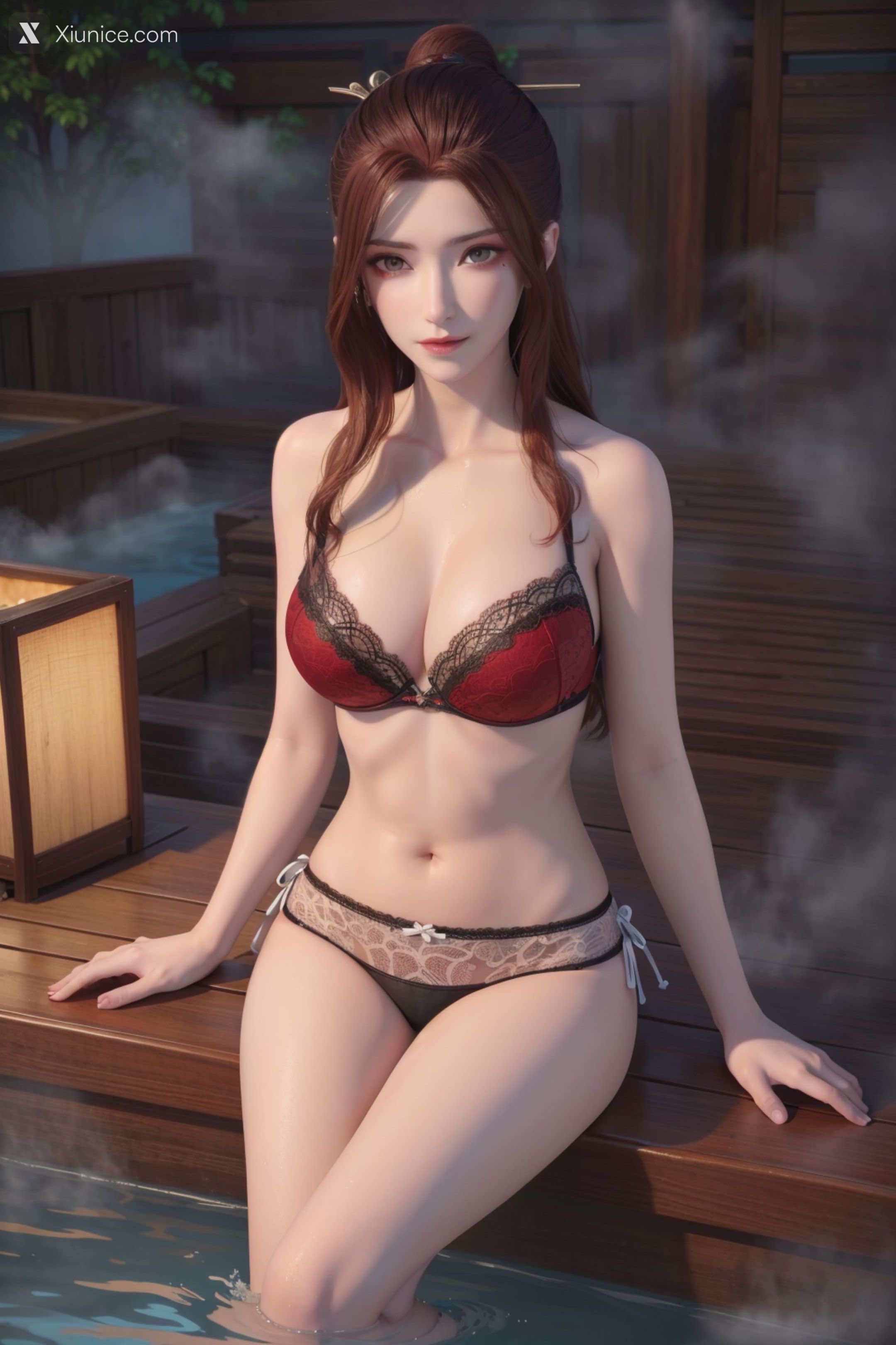 AI Girl Xiunice.com 堕玄师 白堇 非浅 沈燃 沈燃 内衣 72