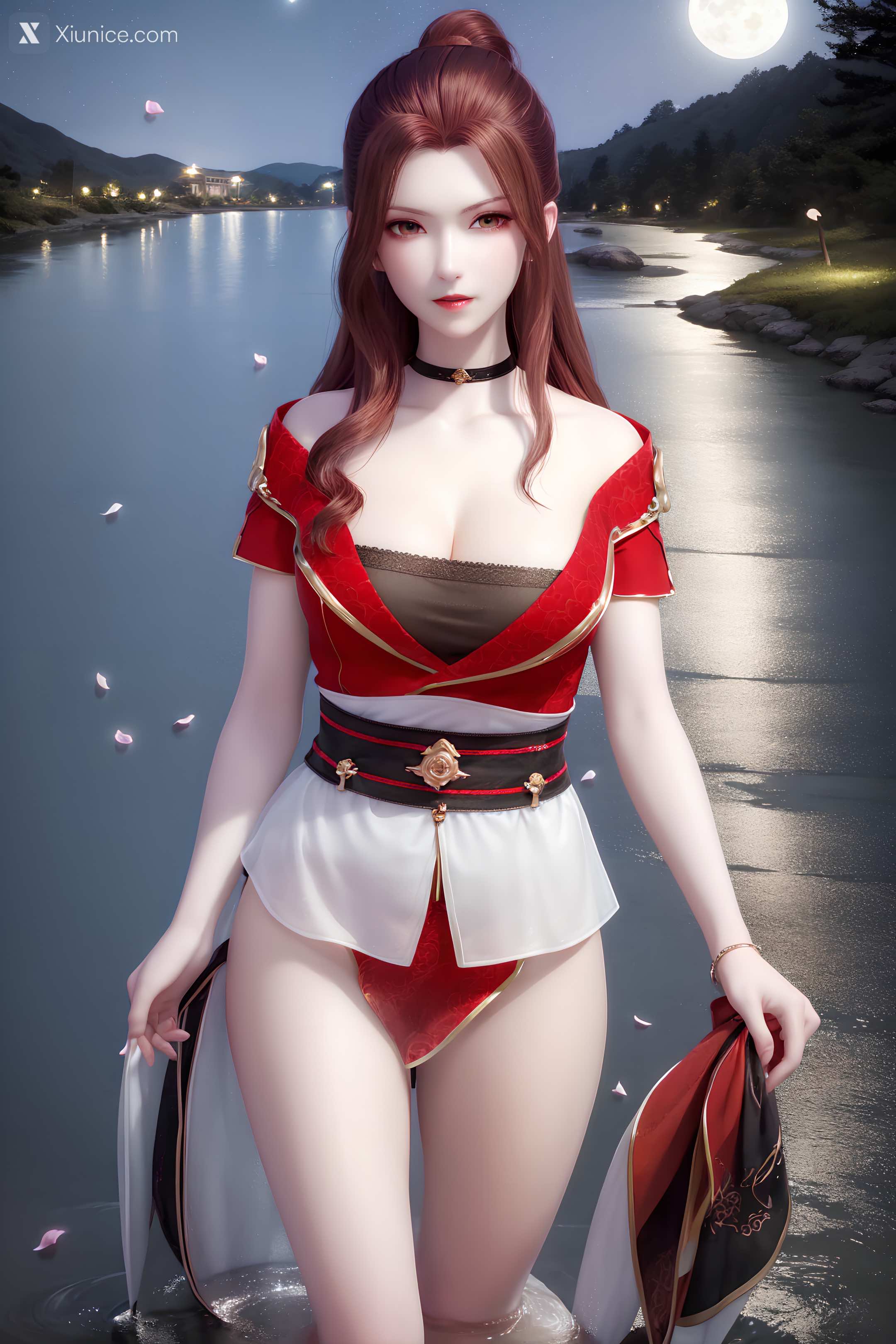 AI Girl Xiunice.com 堕玄师 白堇 非浅 沈燃 沈燃 裸 28