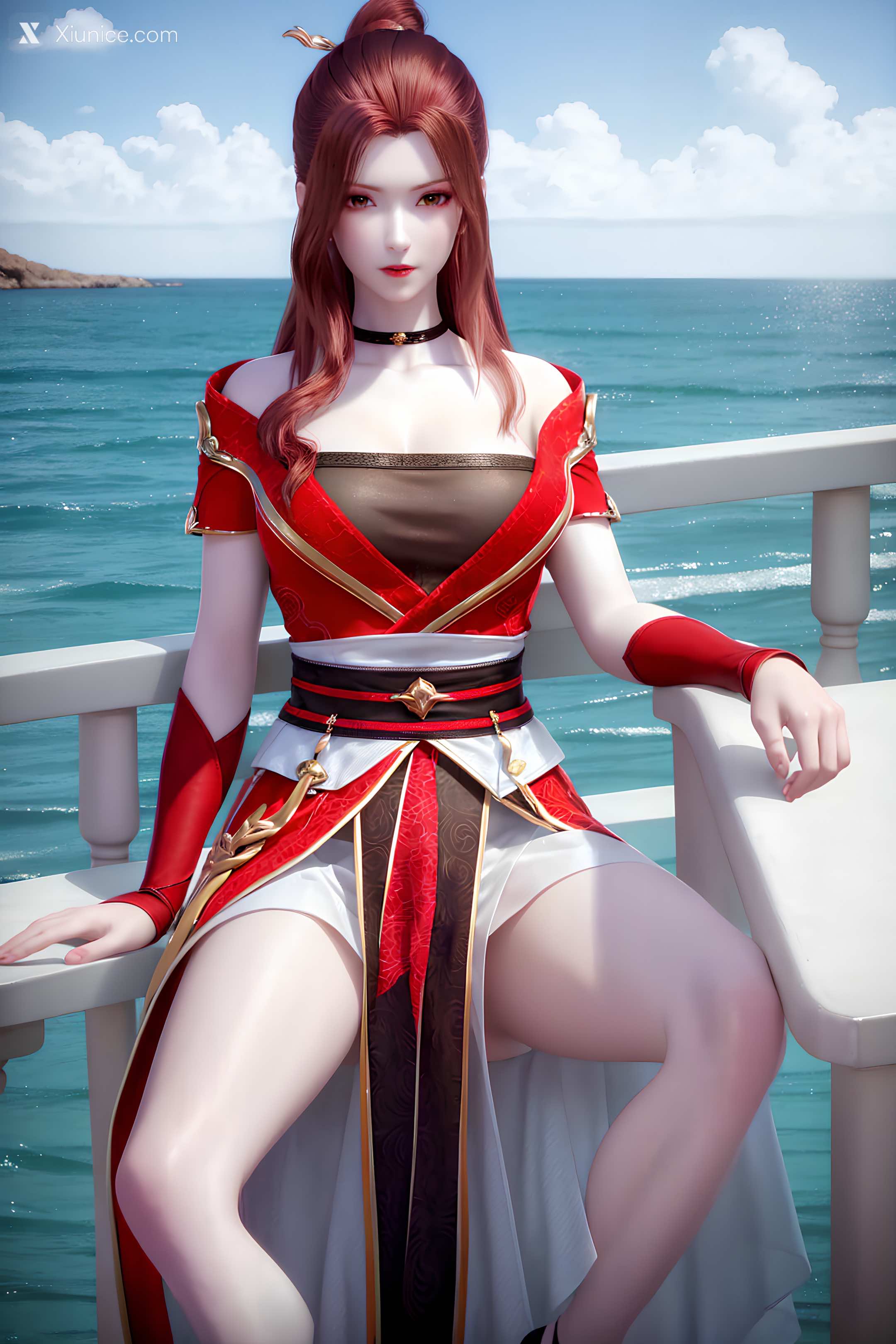 AI Girl Xiunice.com 堕玄师 白堇 非浅 沈燃 沈燃 裸 34