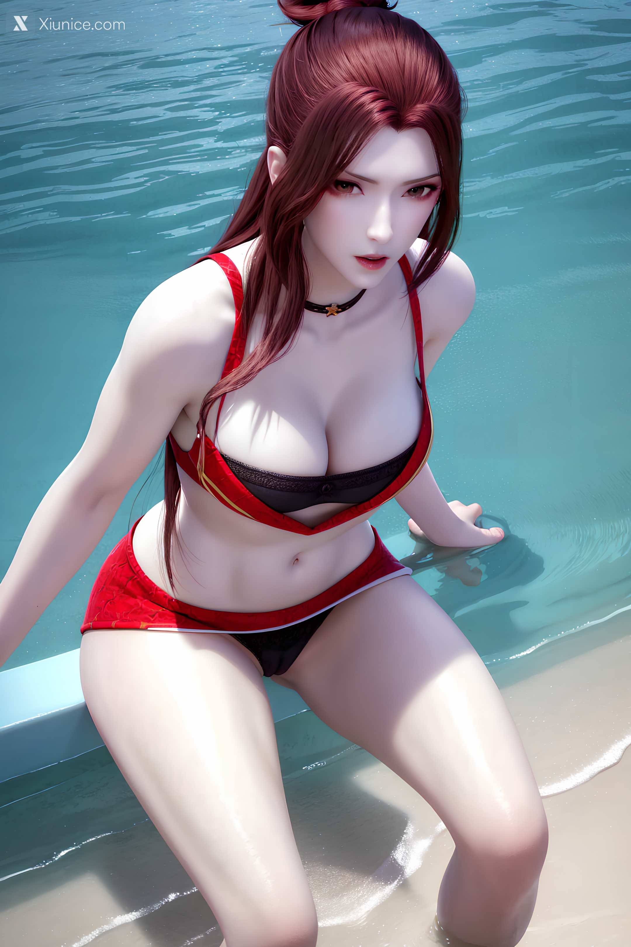 AI Girl Xiunice.com 堕玄师 白堇 非浅 沈燃 沈燃 裸 35