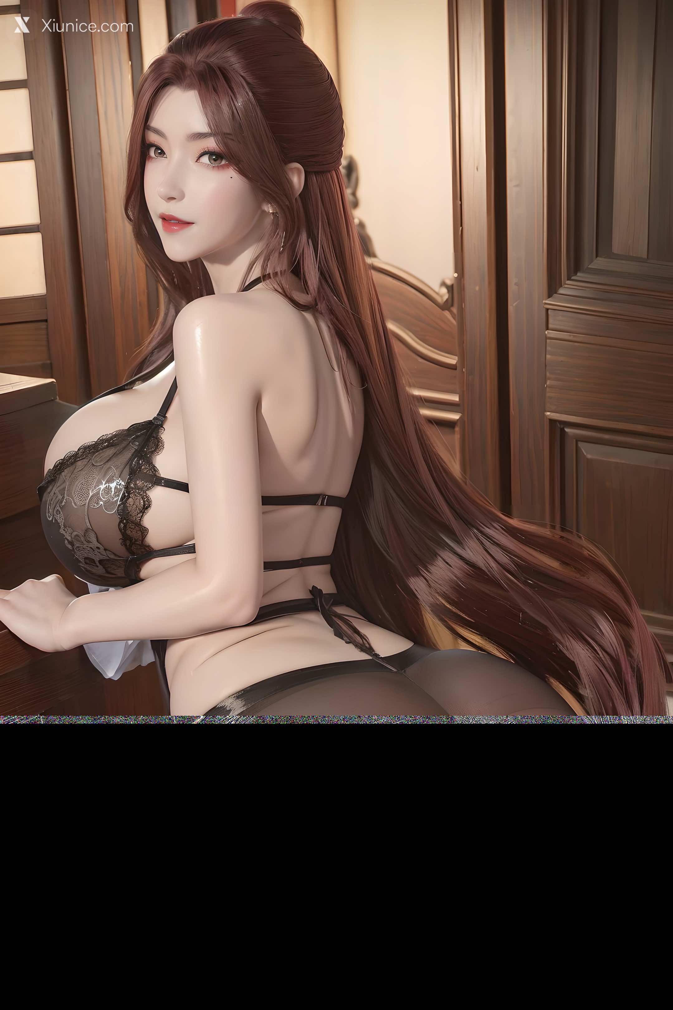 AI Girl Xiunice.com 堕玄师 白堇 非浅 沈燃 沈燃 黑丝 43