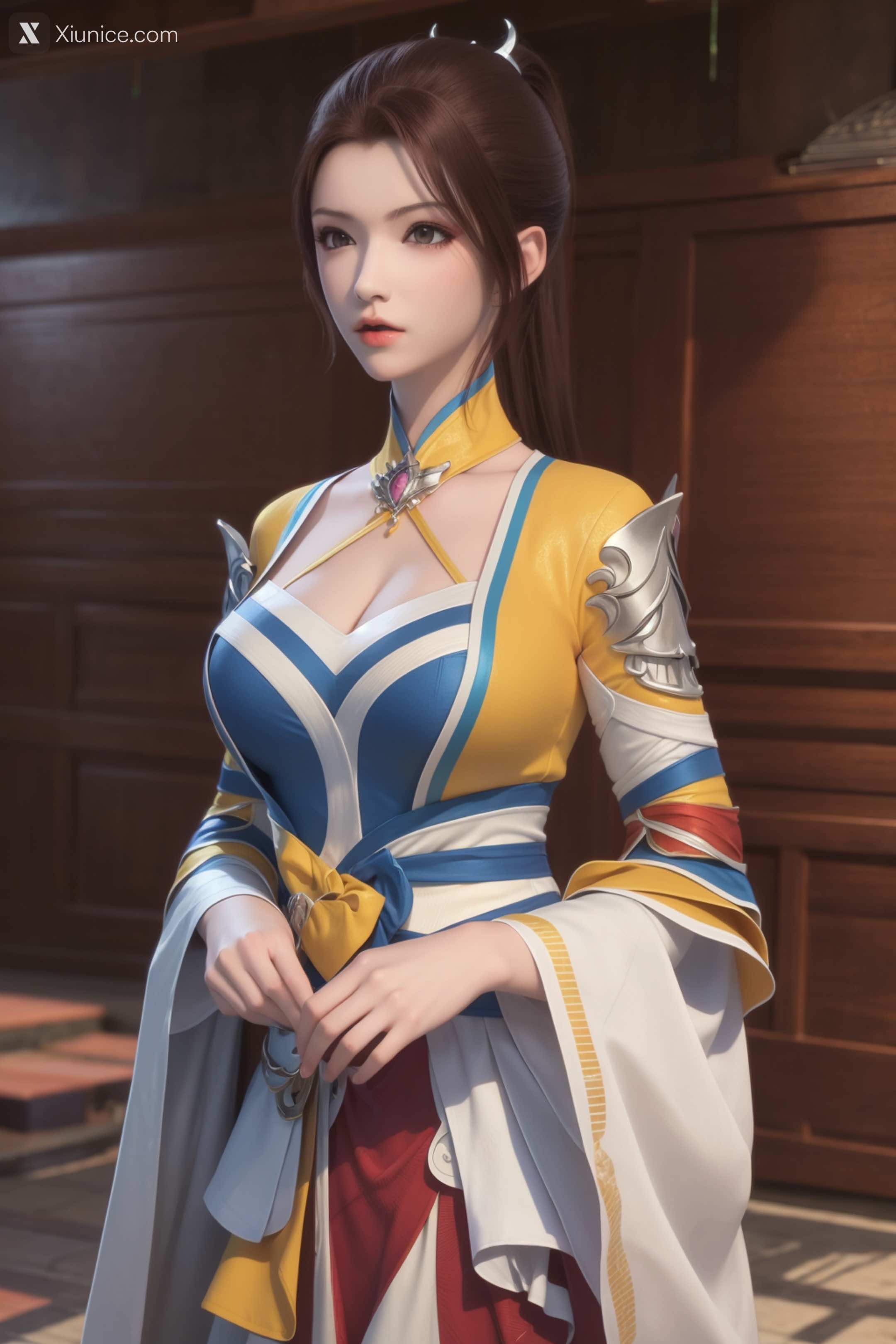 AI Girl Xiunice.com 堕玄师 白堇 非浅 沈燃 白堇 1