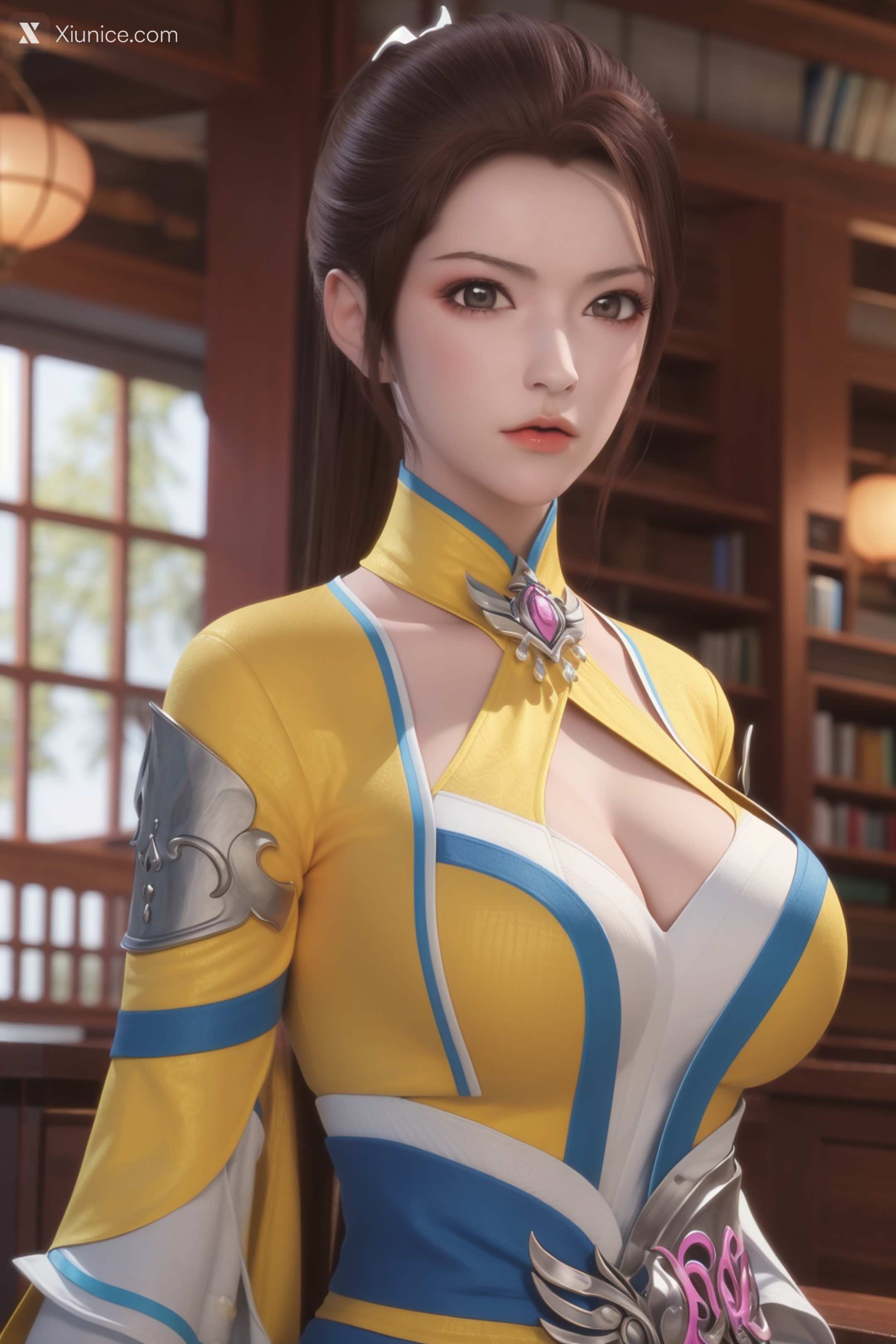 AI Girl Xiunice.com 堕玄师 白堇 非浅 沈燃 白堇 10