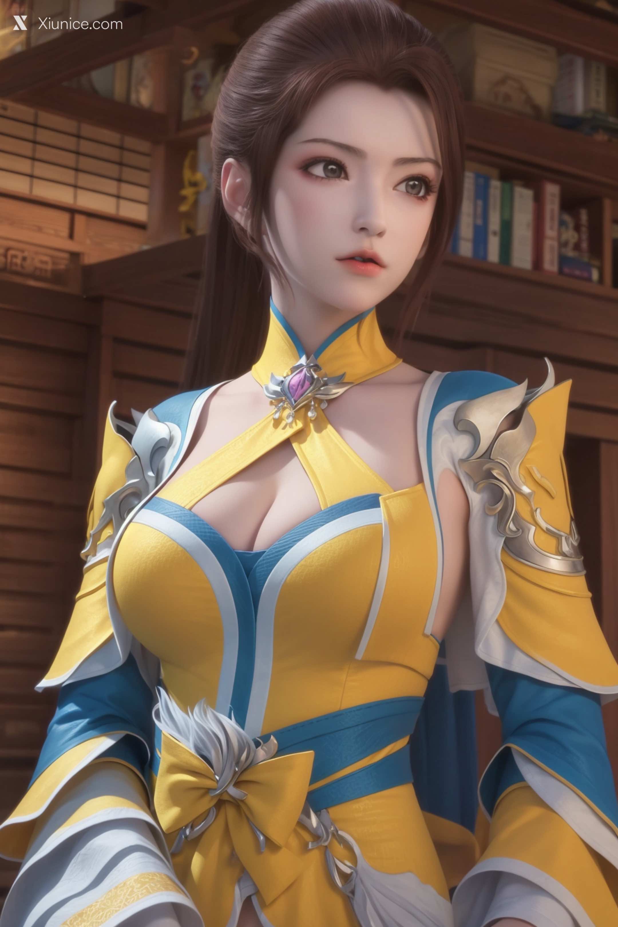 AI Girl Xiunice.com 堕玄师 白堇 非浅 沈燃 白堇 103