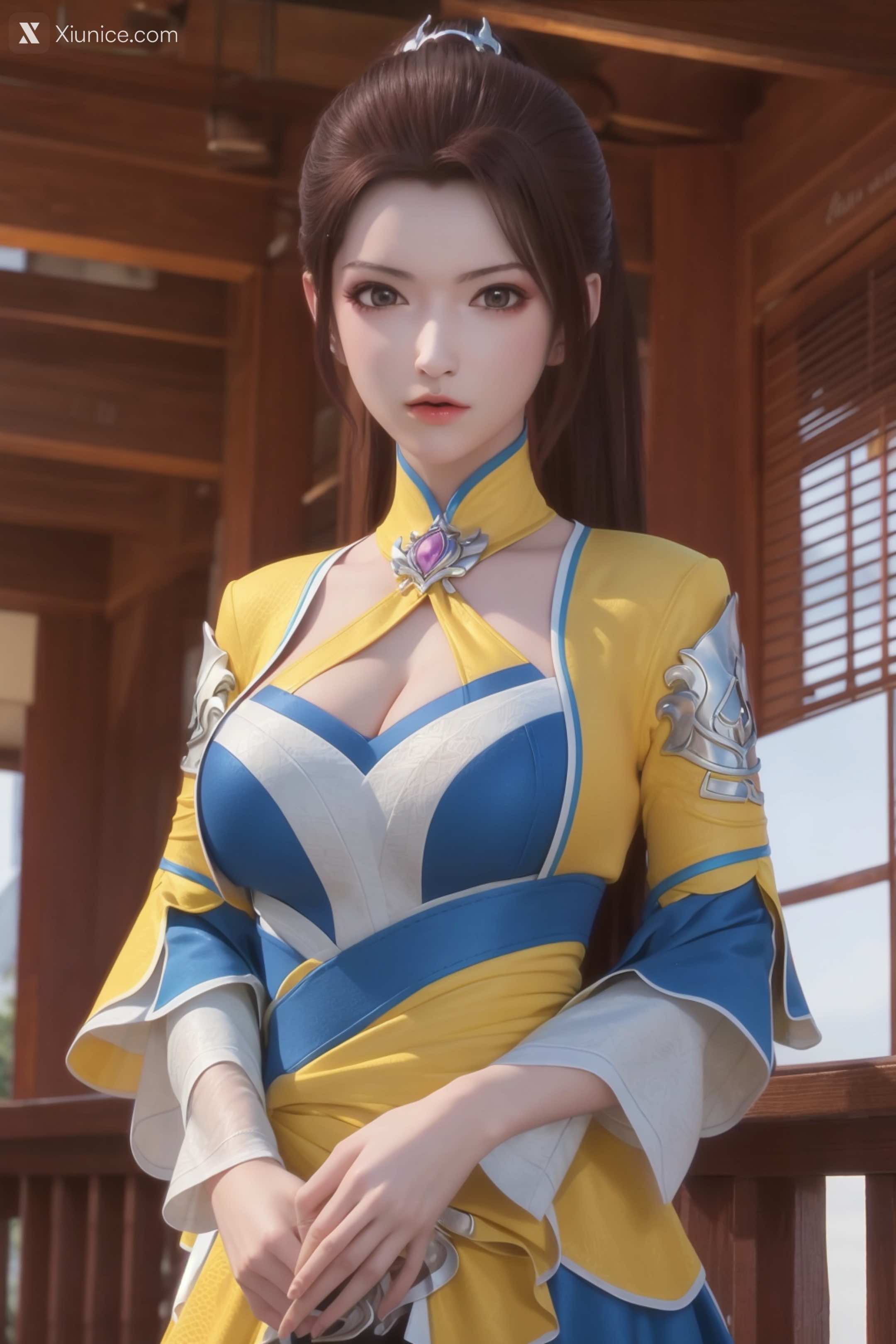 AI Girl Xiunice.com 堕玄师 白堇 非浅 沈燃 白堇 104