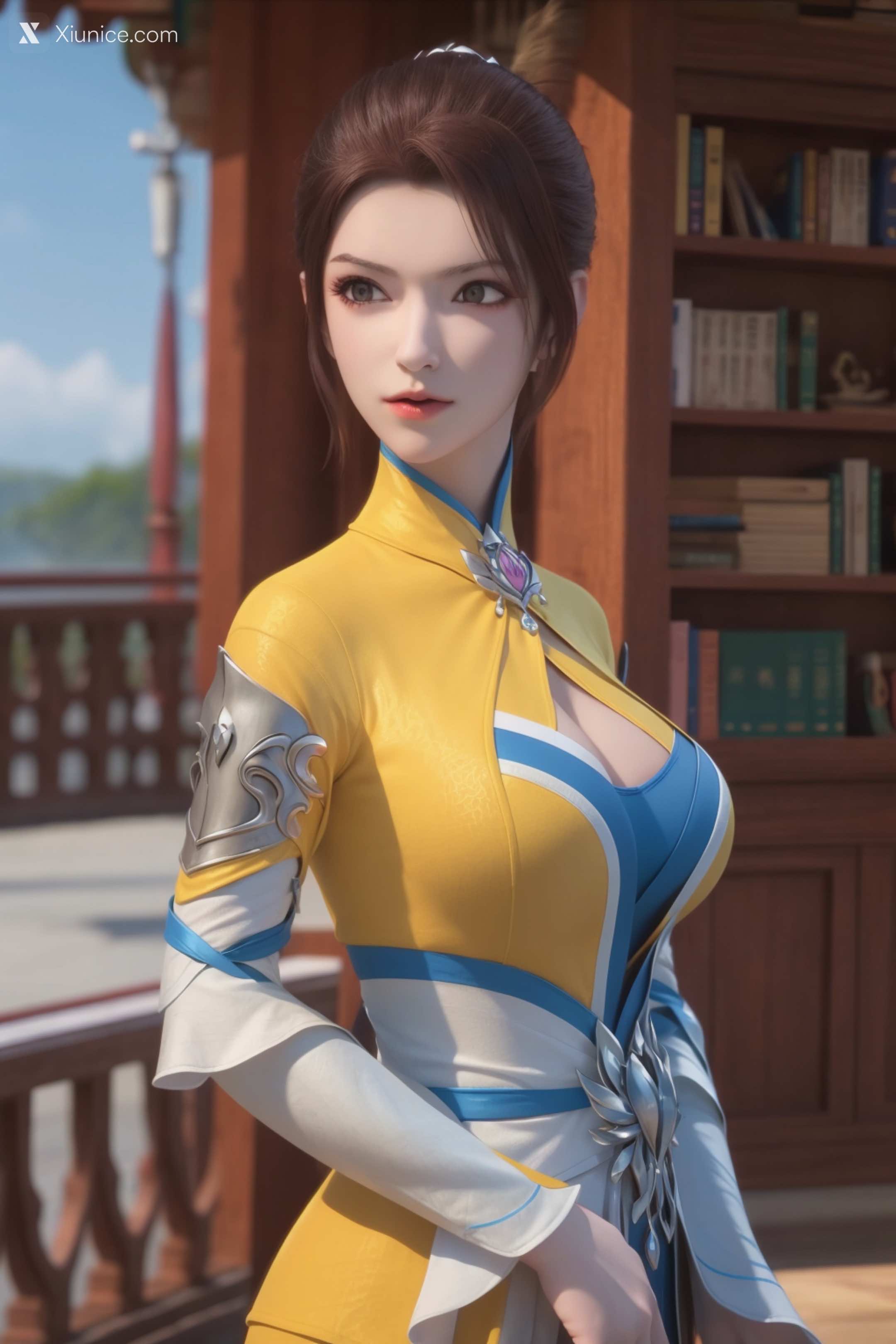 AI Girl Xiunice.com 堕玄师 白堇 非浅 沈燃 白堇 13