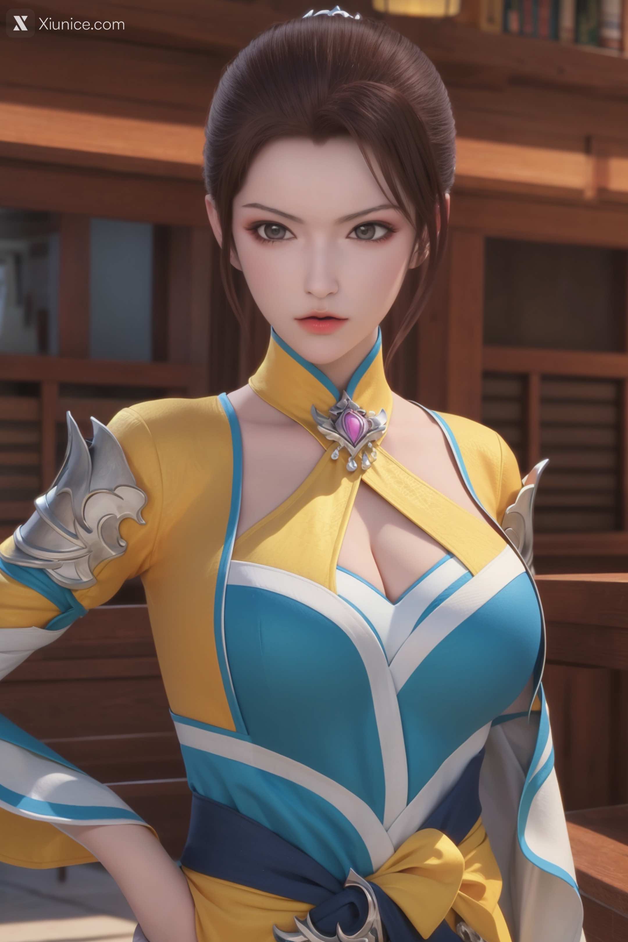 AI Girl Xiunice.com 堕玄师 白堇 非浅 沈燃 白堇 15