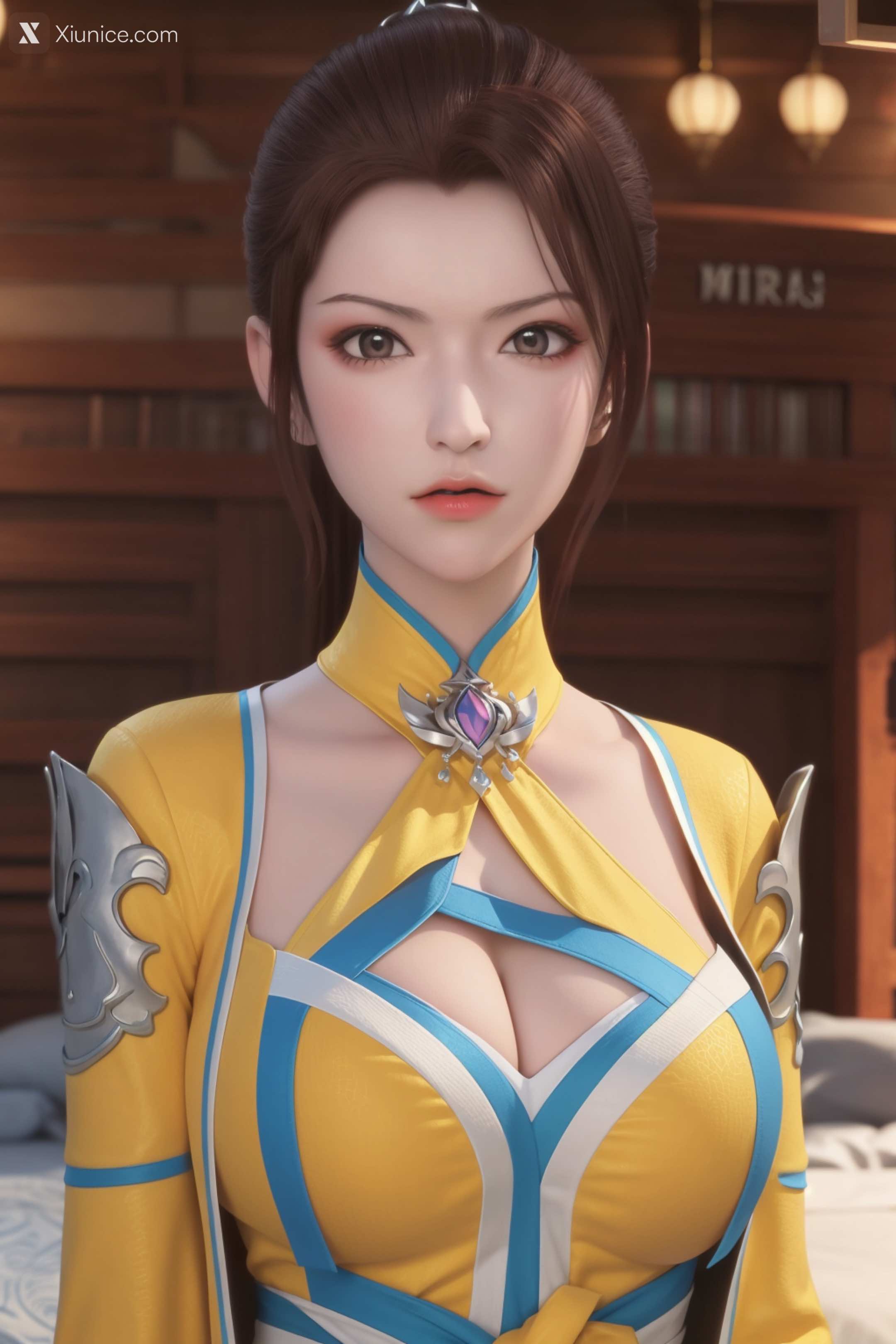 AI Girl Xiunice.com 堕玄师 白堇 非浅 沈燃 白堇 16