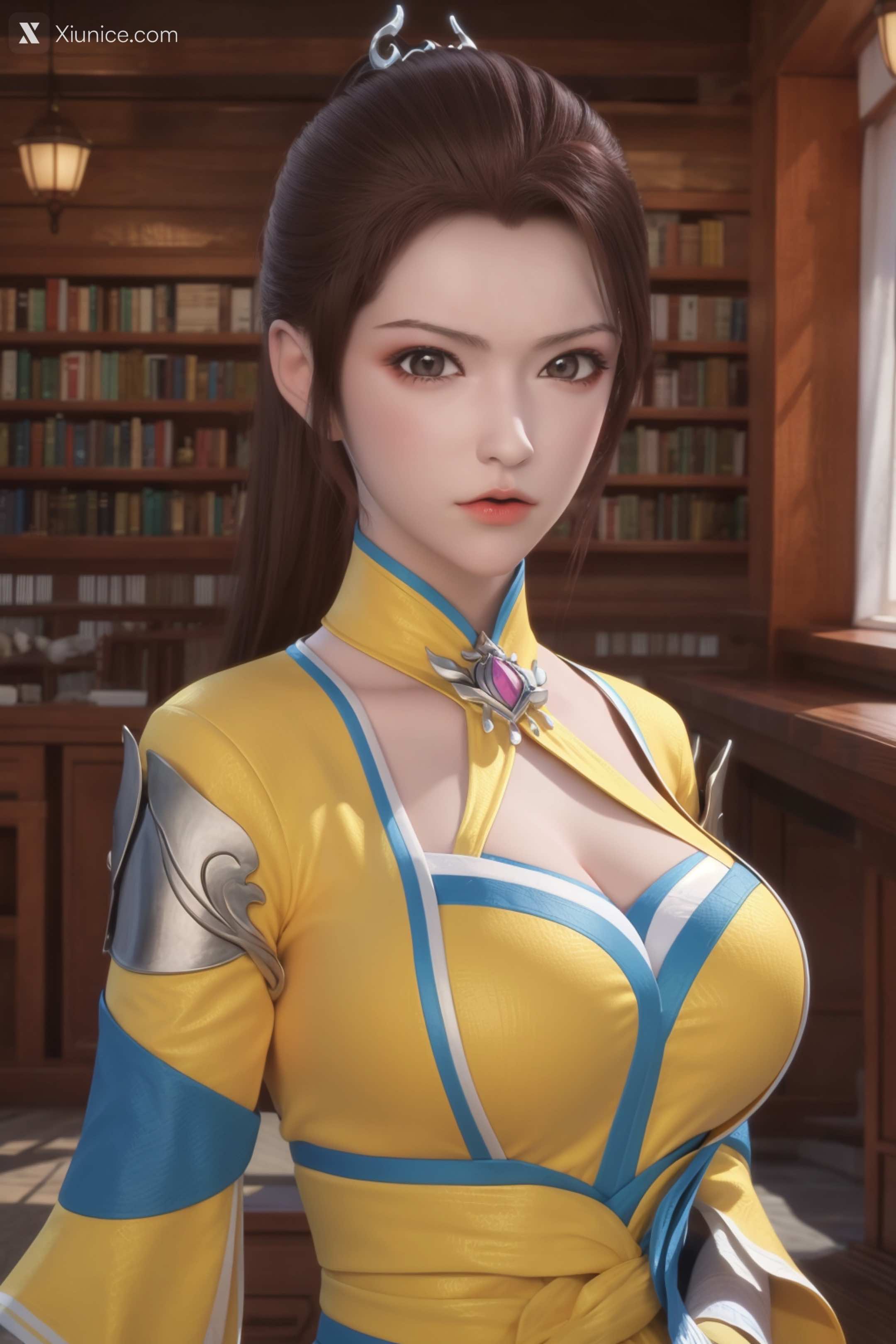 AI Girl Xiunice.com 堕玄师 白堇 非浅 沈燃 白堇 19