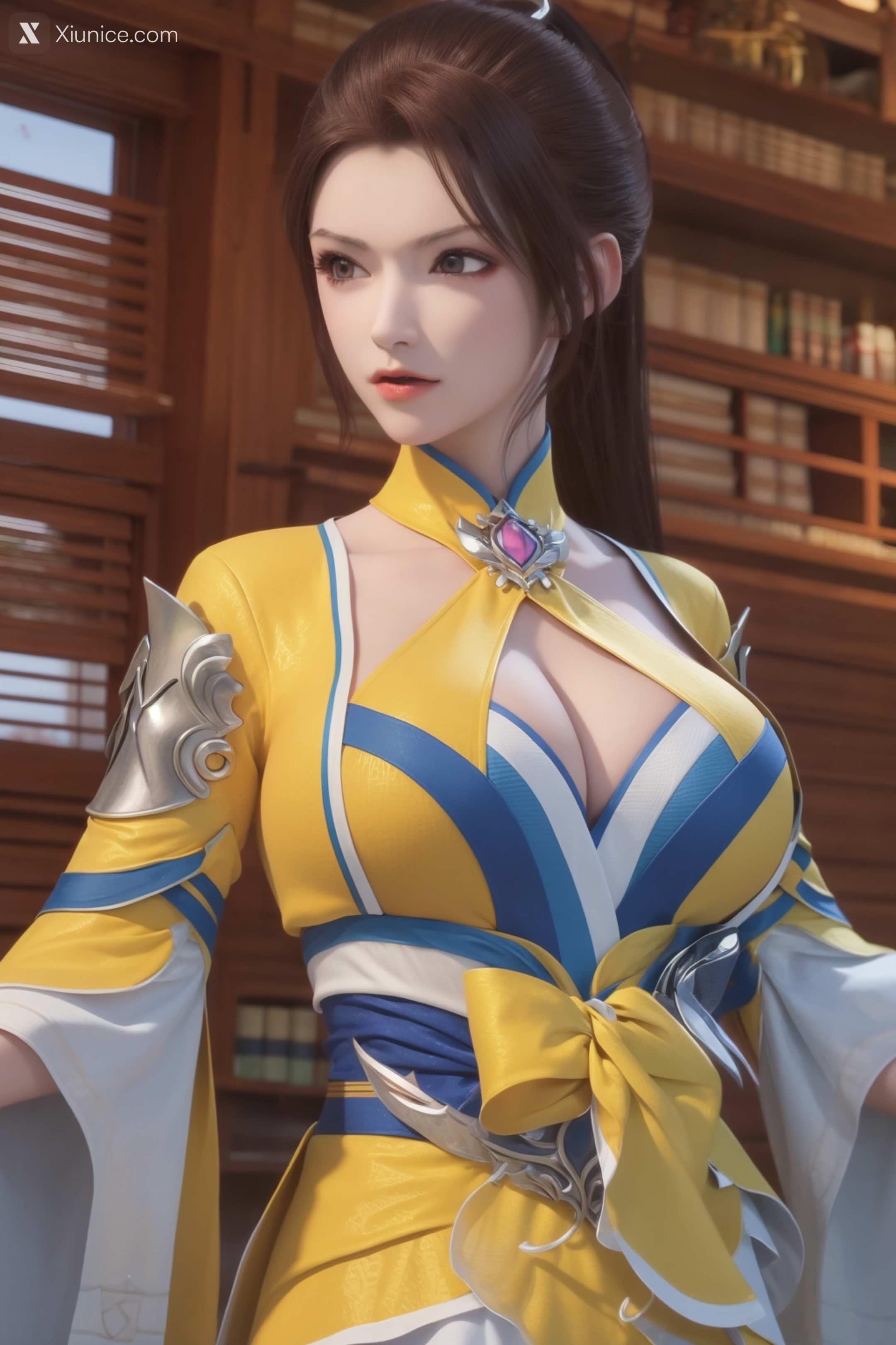 AI Girl Xiunice.com 堕玄师 白堇 非浅 沈燃 白堇 2