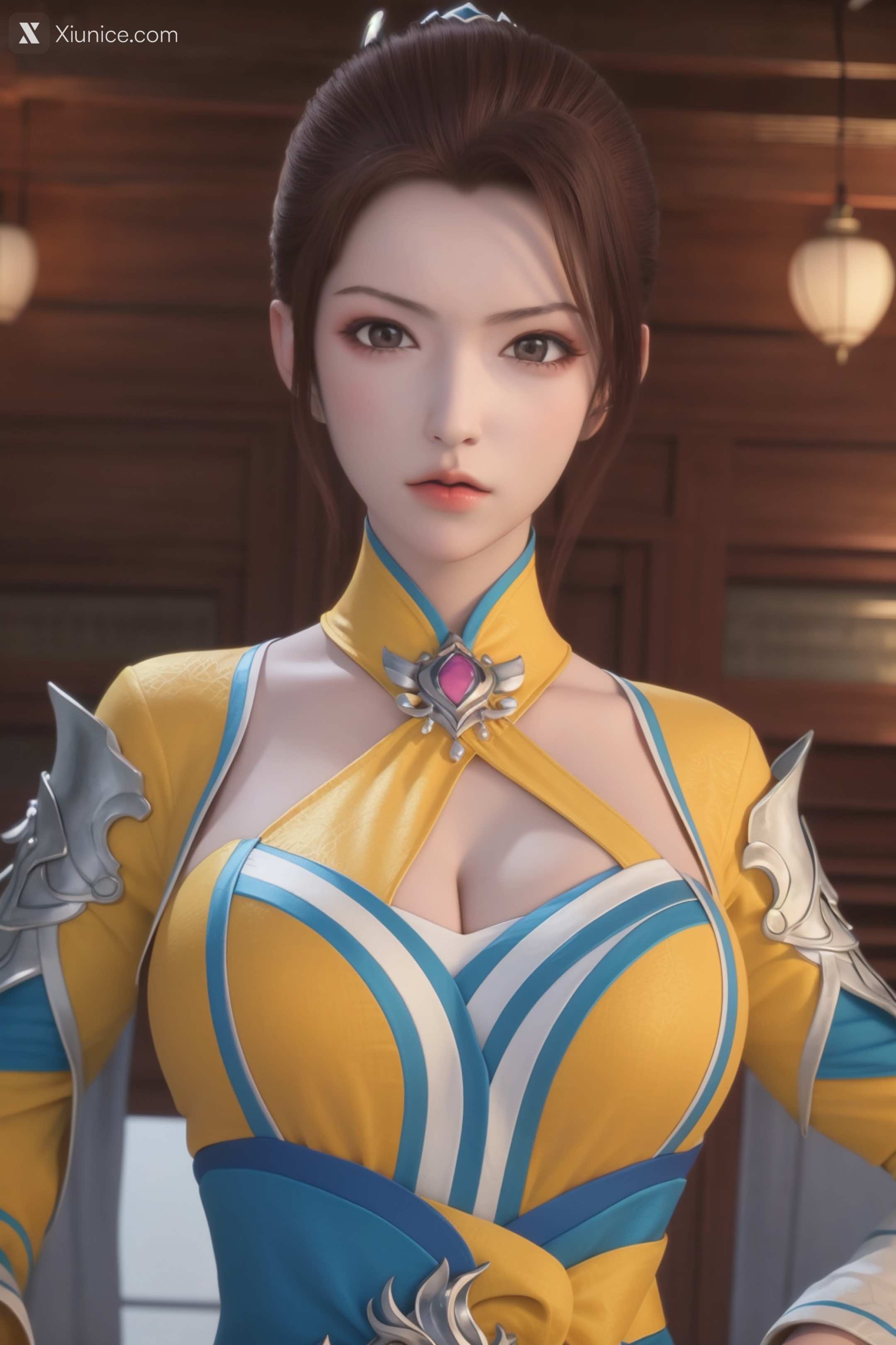 AI Girl Xiunice.com 堕玄师 白堇 非浅 沈燃 白堇 5