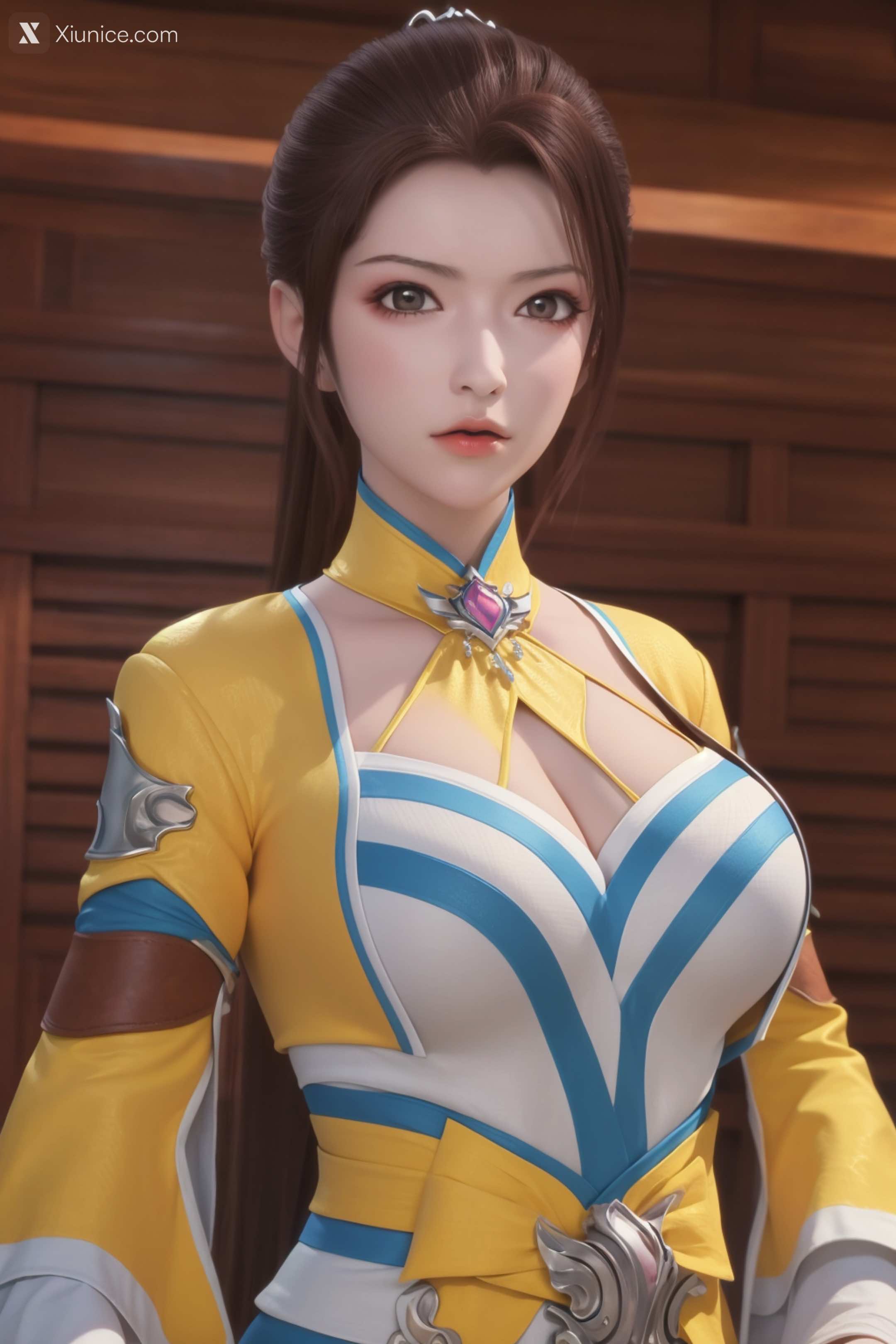 AI Girl Xiunice.com 堕玄师 白堇 非浅 沈燃 白堇 6