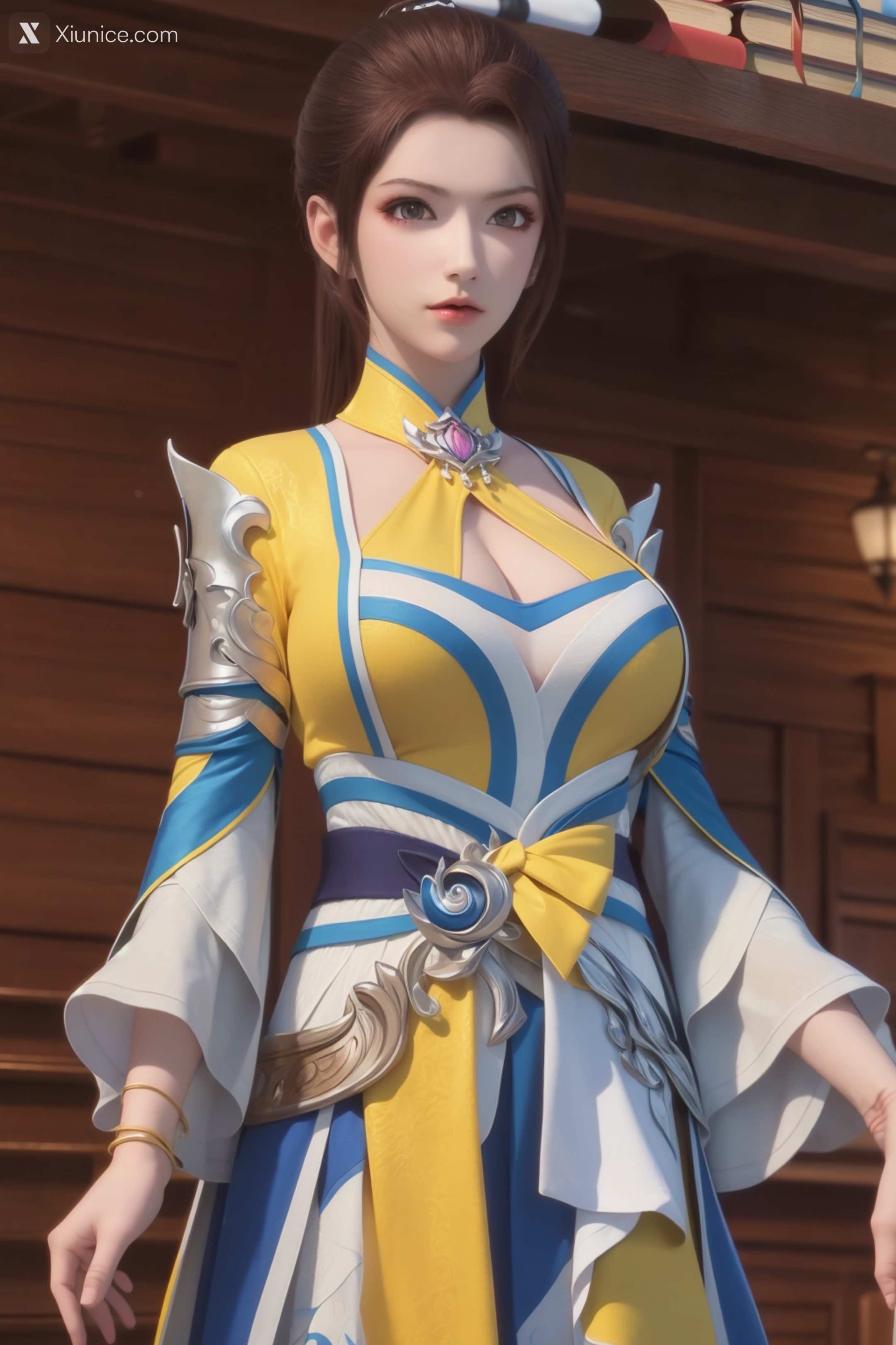 AI Girl Xiunice.com 堕玄师 白堇 非浅 沈燃 白堇 7
