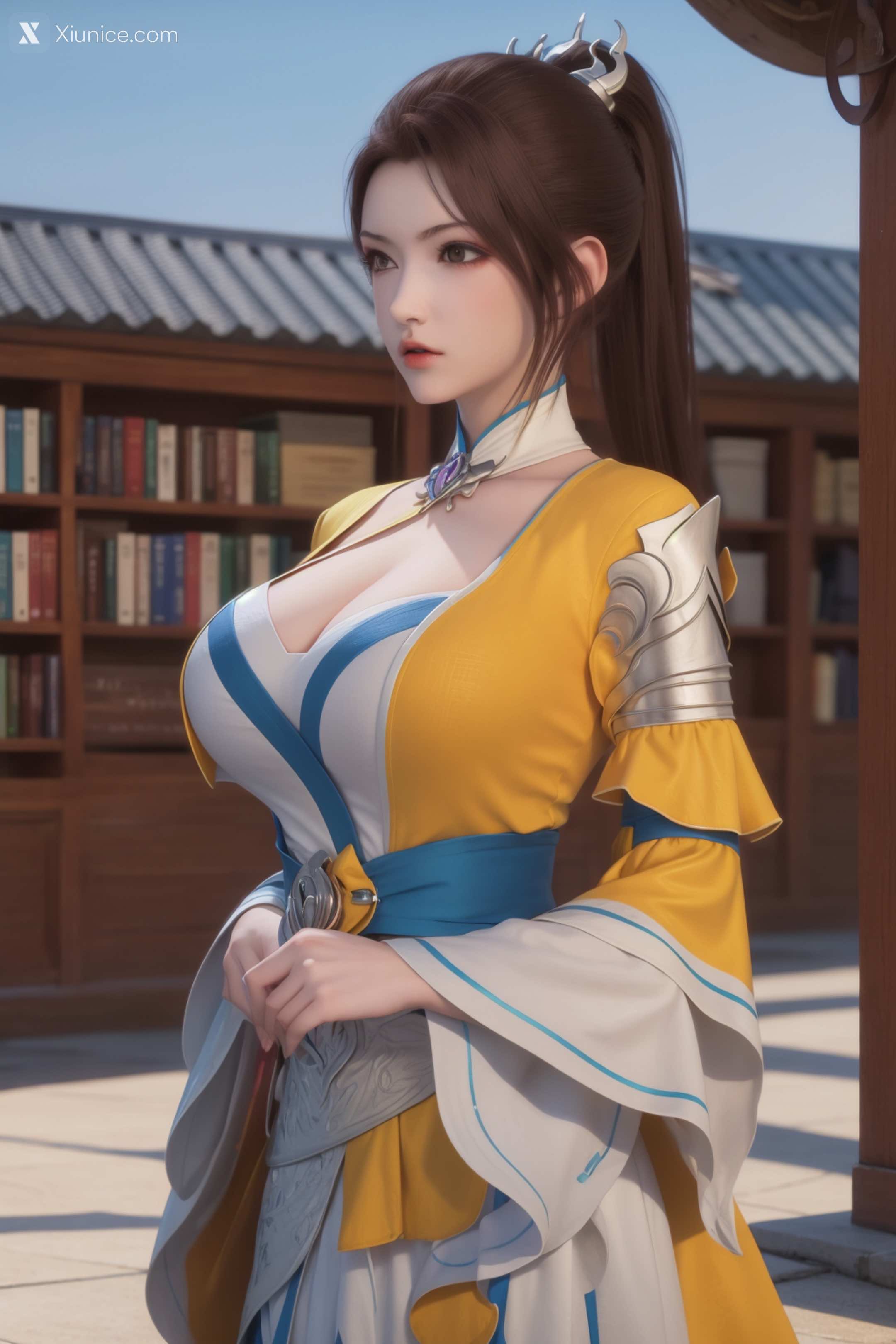 AI Girl Xiunice.com 堕玄师 白堇 非浅 沈燃 白堇 95