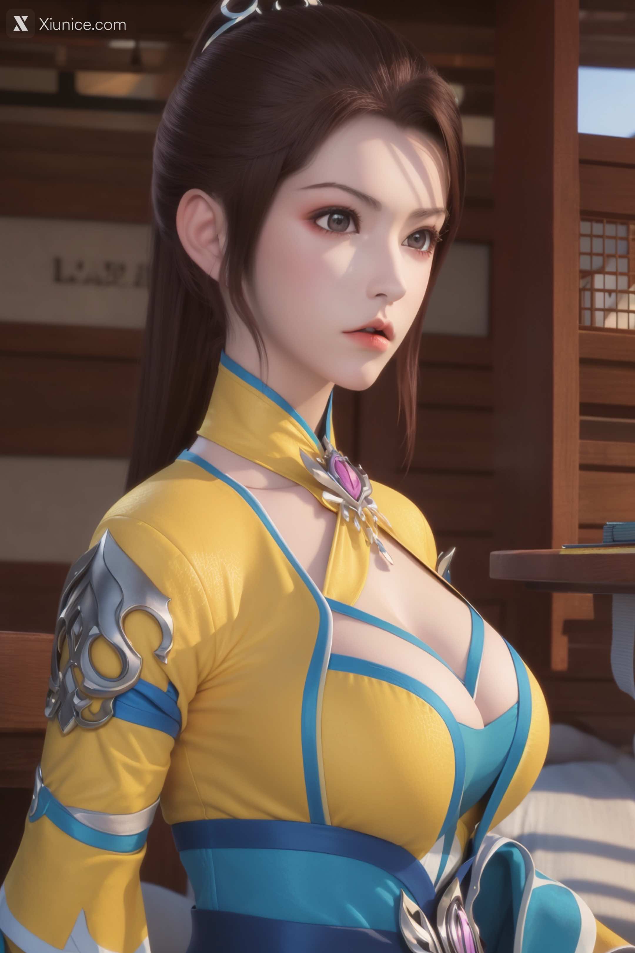 AI Girl Xiunice.com 堕玄师 白堇 非浅 沈燃 白堇 96