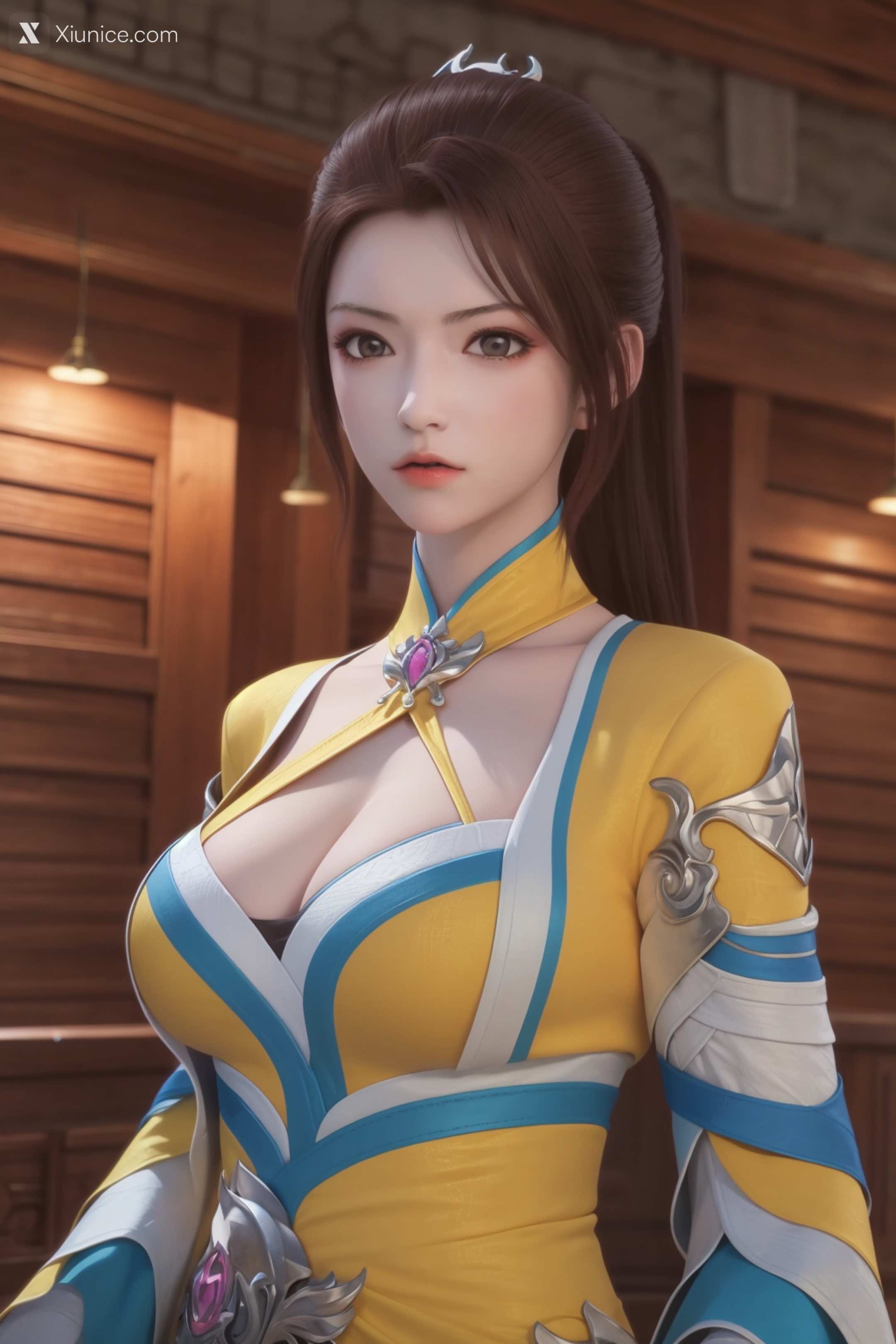 AI Girl Xiunice.com 堕玄师 白堇 非浅 沈燃 白堇 99