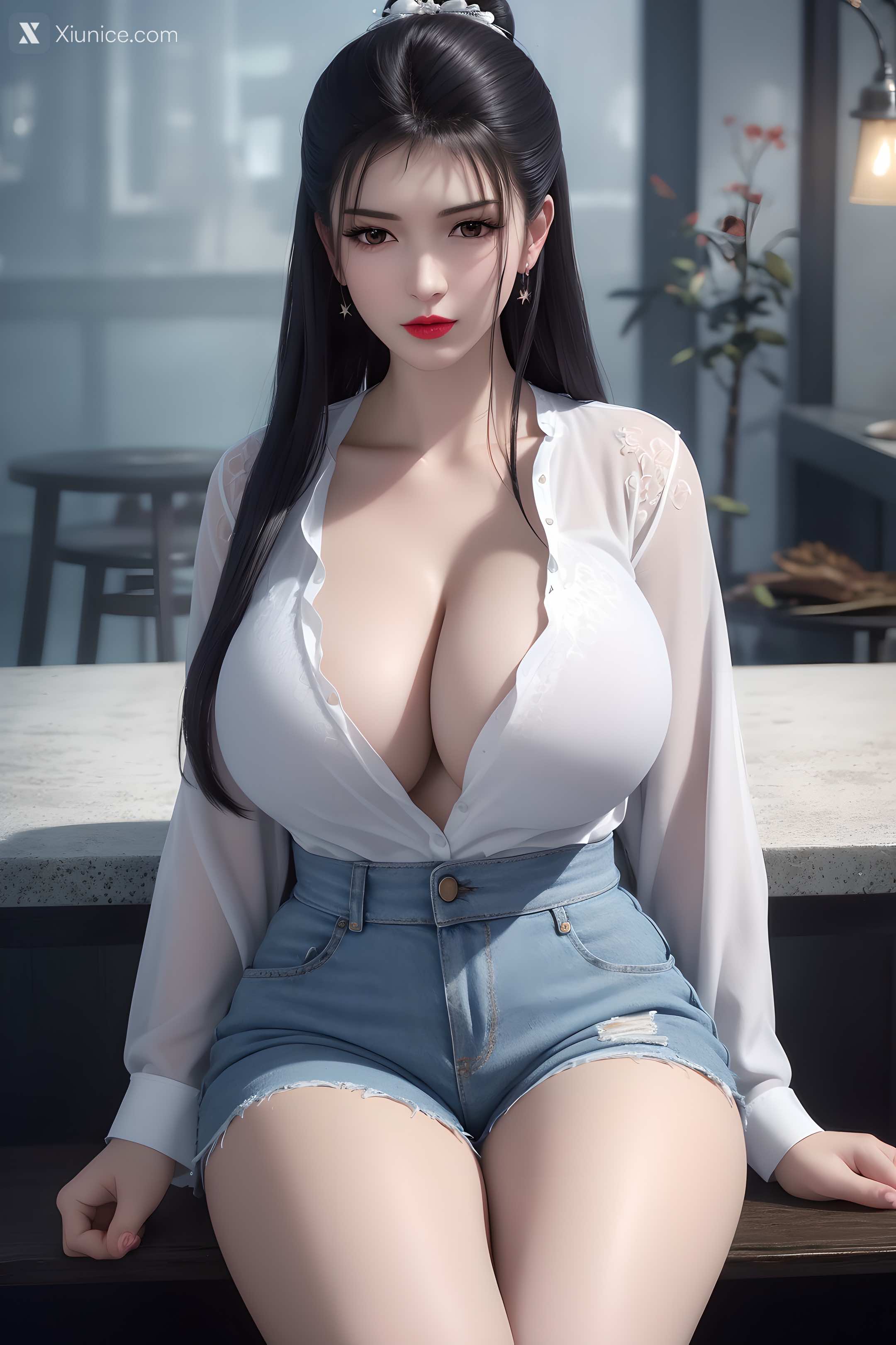 AI Girl Xiunice.com 墓王之王 林水瑶 千亦膤 千亦膤2 大胸 14