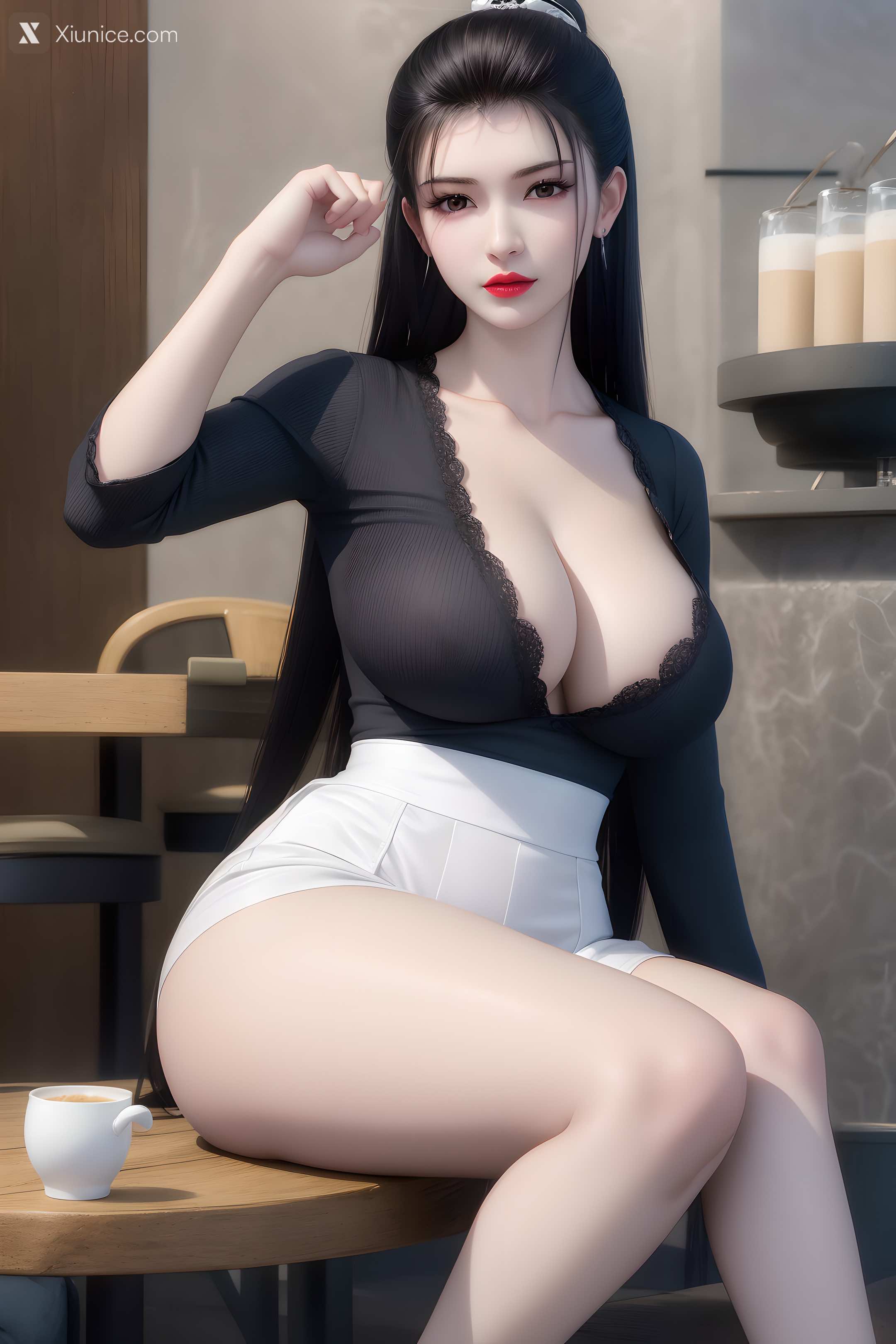 AI Girl Xiunice.com 墓王之王 林水瑶 千亦膤 千亦膤2 大胸 29