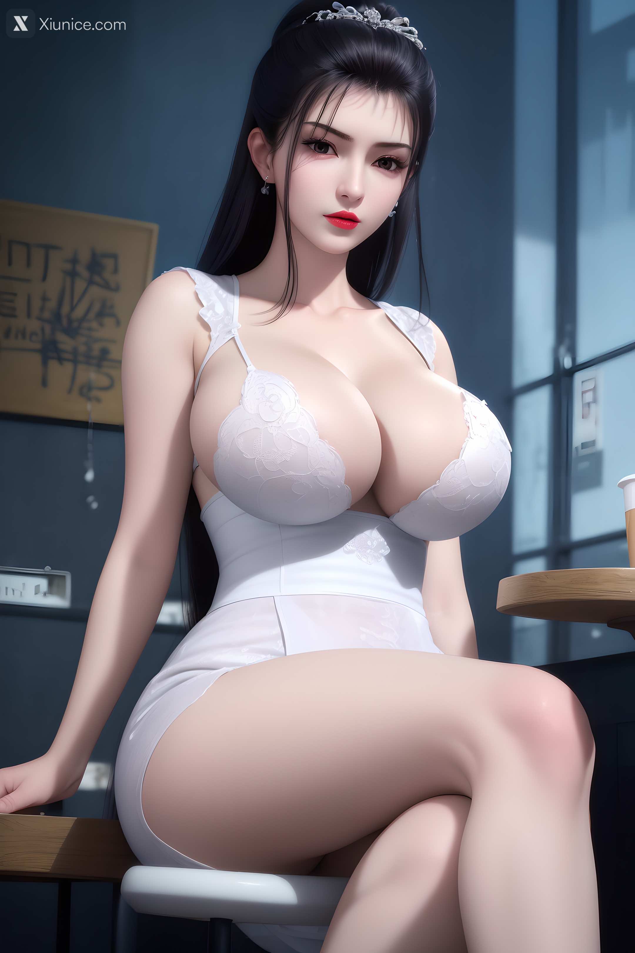 AI Girl Xiunice.com 墓王之王 林水瑶 千亦膤 千亦膤2 大胸 9